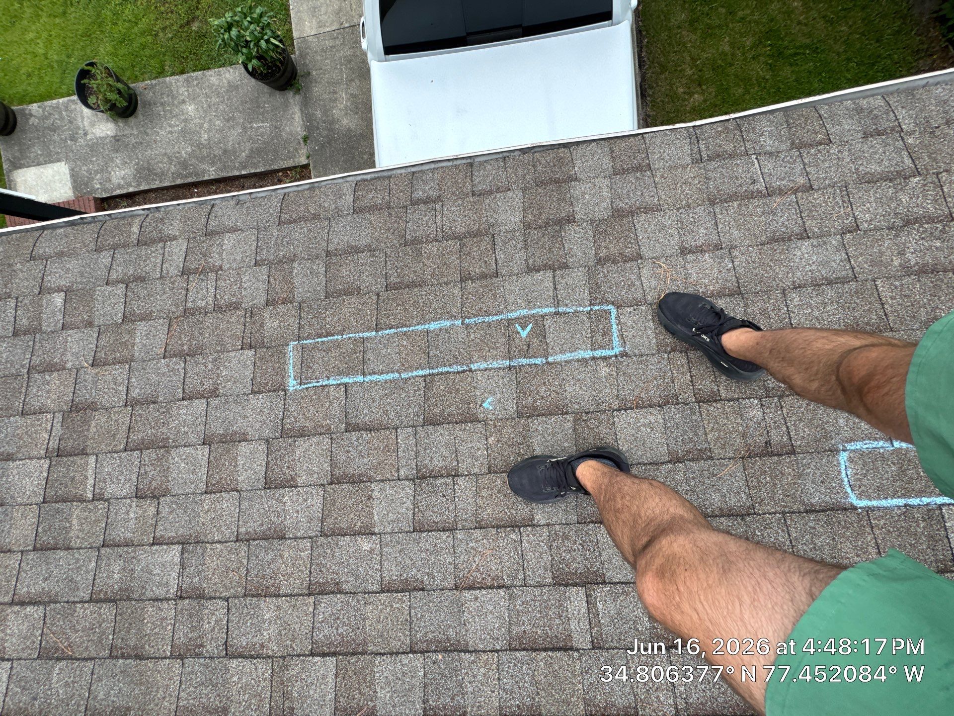 Comprehensive Asphalt Shingle Roof Inspection and Damage Assessment in Jacksonville by North Carolina Roofs