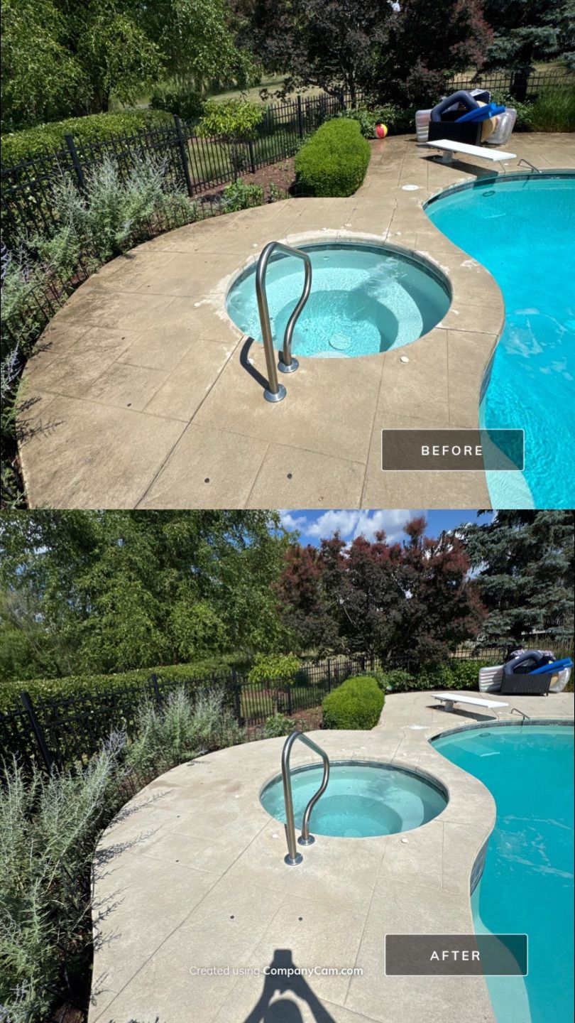 Project in Elgin by Simmons Power & Soft Washing