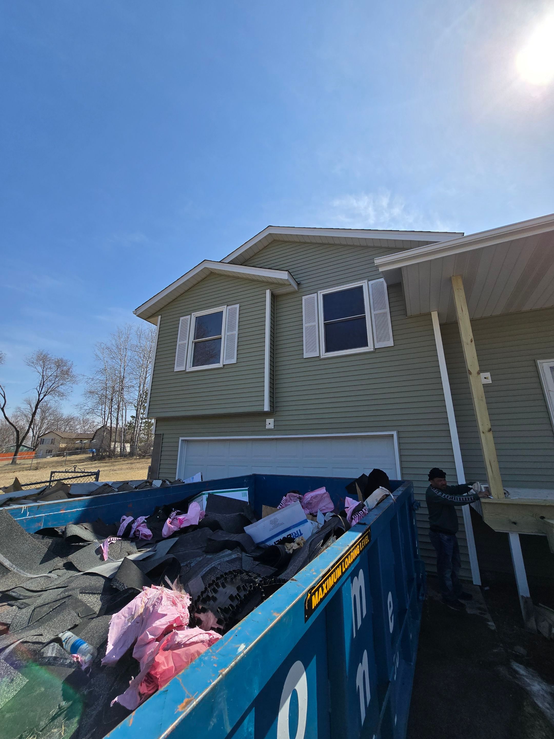 Project in Saint Joseph by CoMitted 365 Roofing & Exteriors 