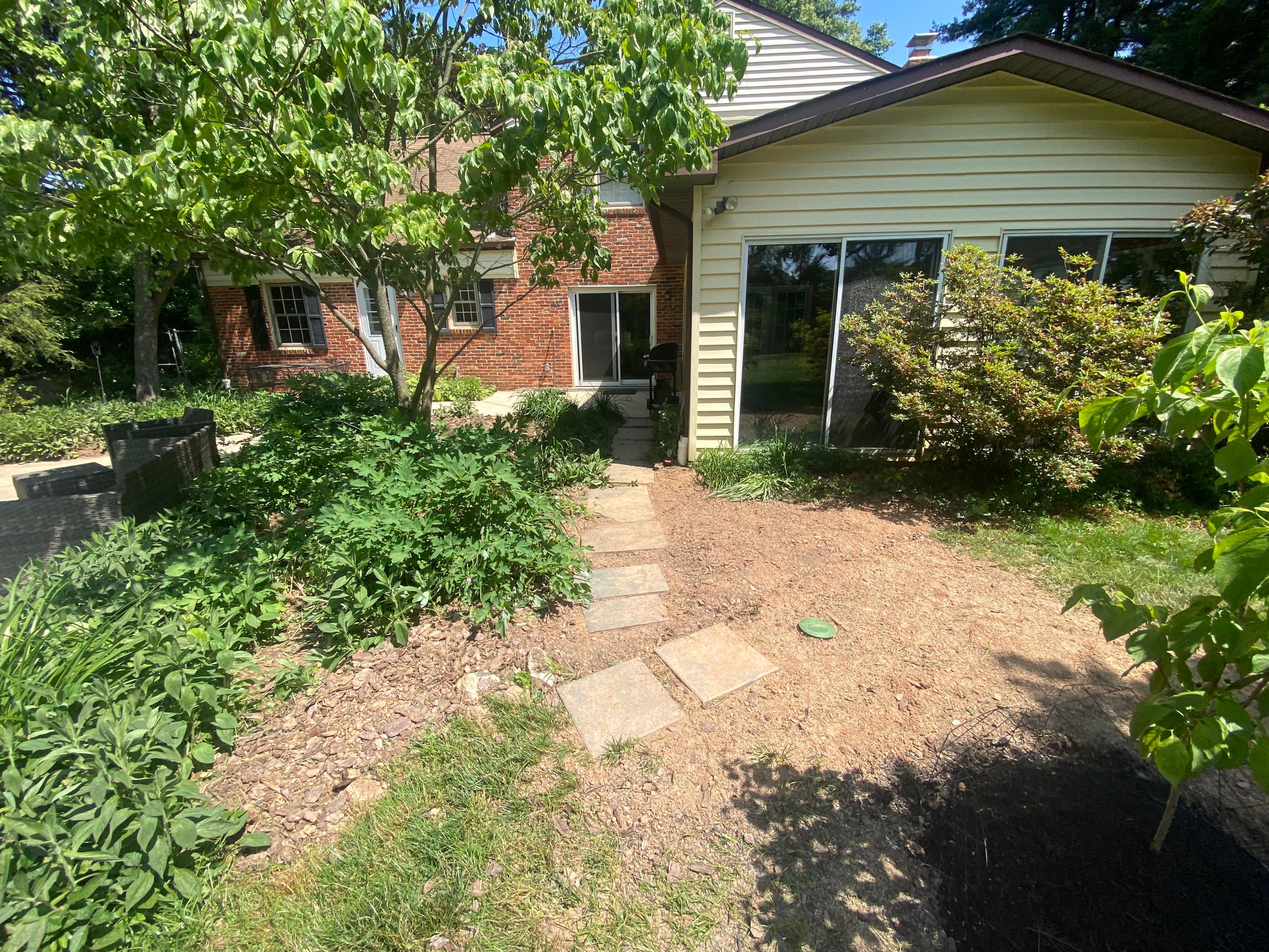 Landscape cleanup & drainage by The Smet Companies, LLC