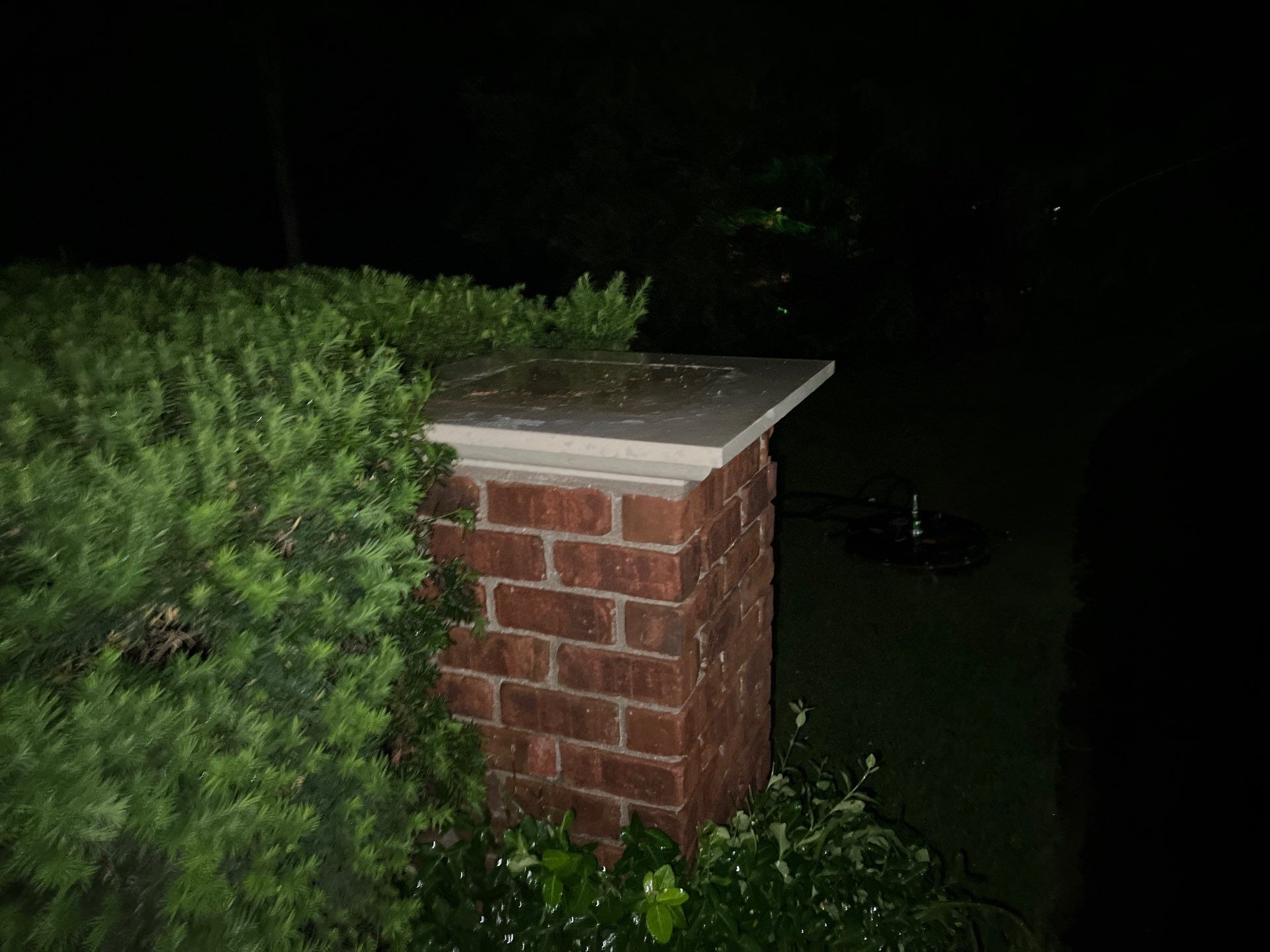 Brick paver clean, sand and seal.  using Algaecide, soft wash soap by Northern Power Washing LLC.