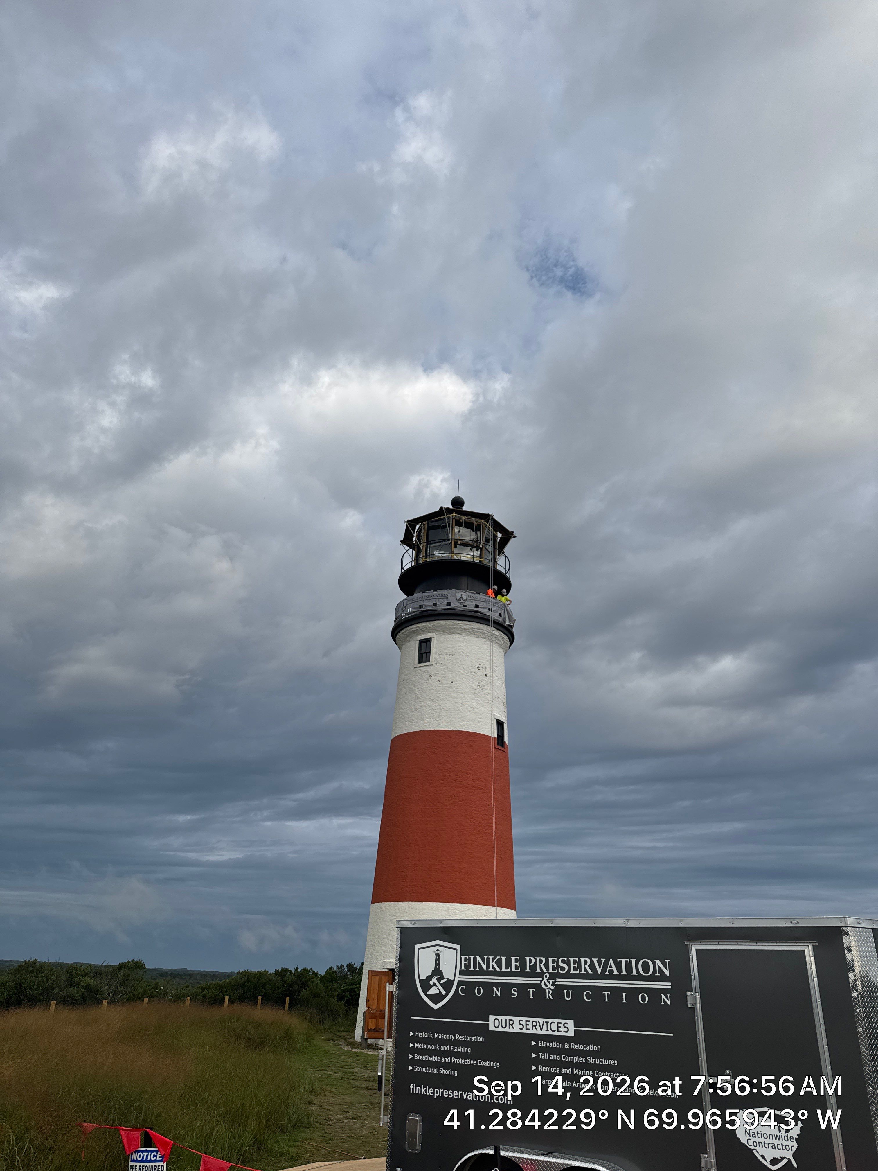 SANKATY HEAD LIGHT by Finkle Preservation & Construction 