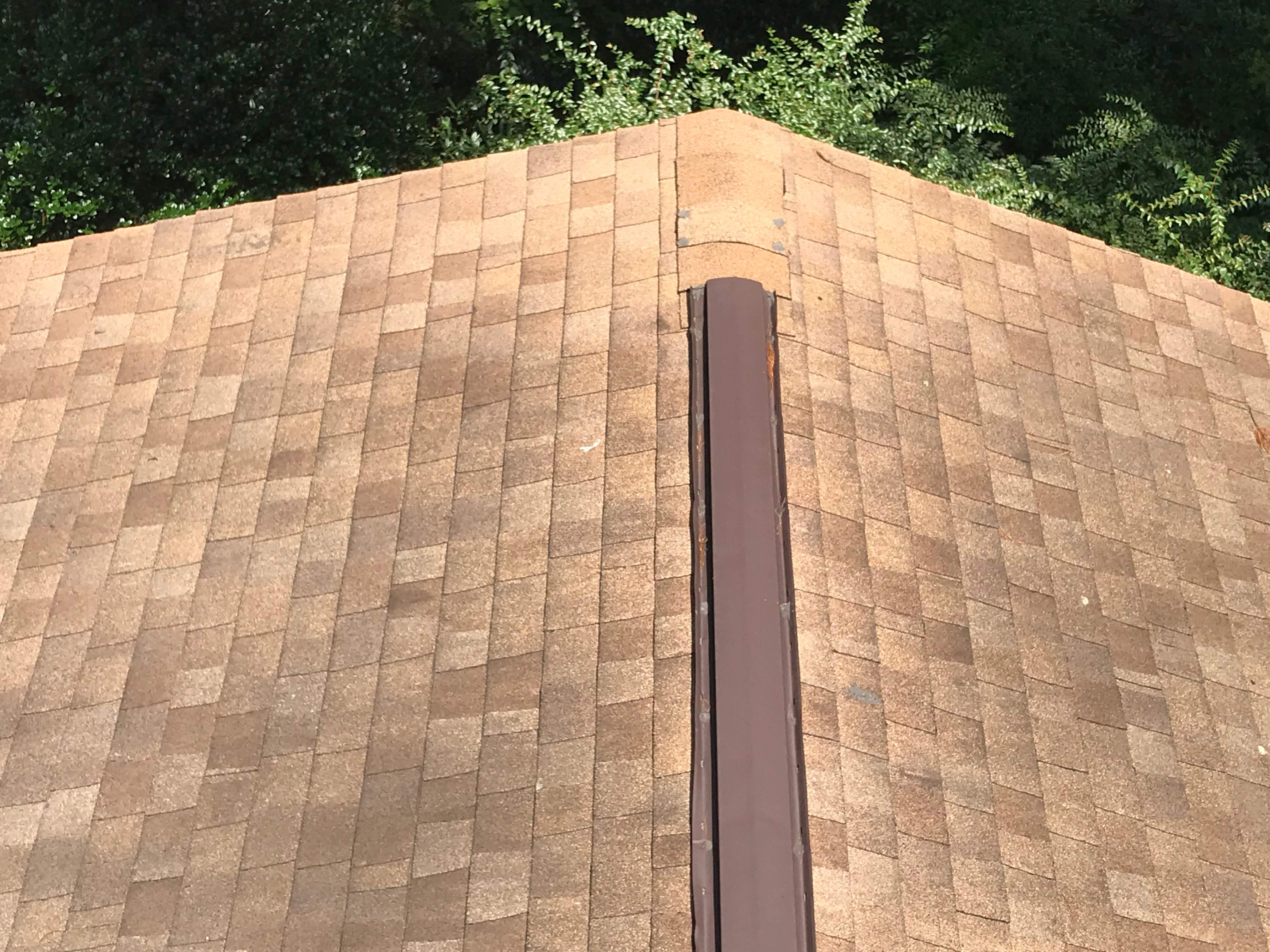 Residential Roofing Installation using Landmark Shingles Color Weatherwood by Alpha Design Services