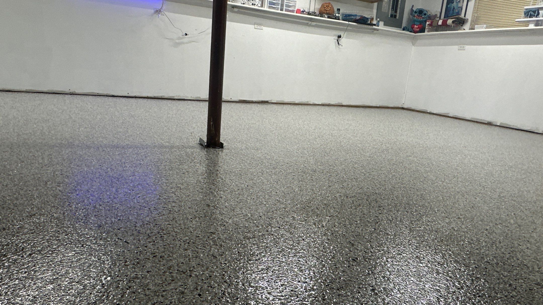 Wayne K. made his dream floor a reality by Banner Garage
