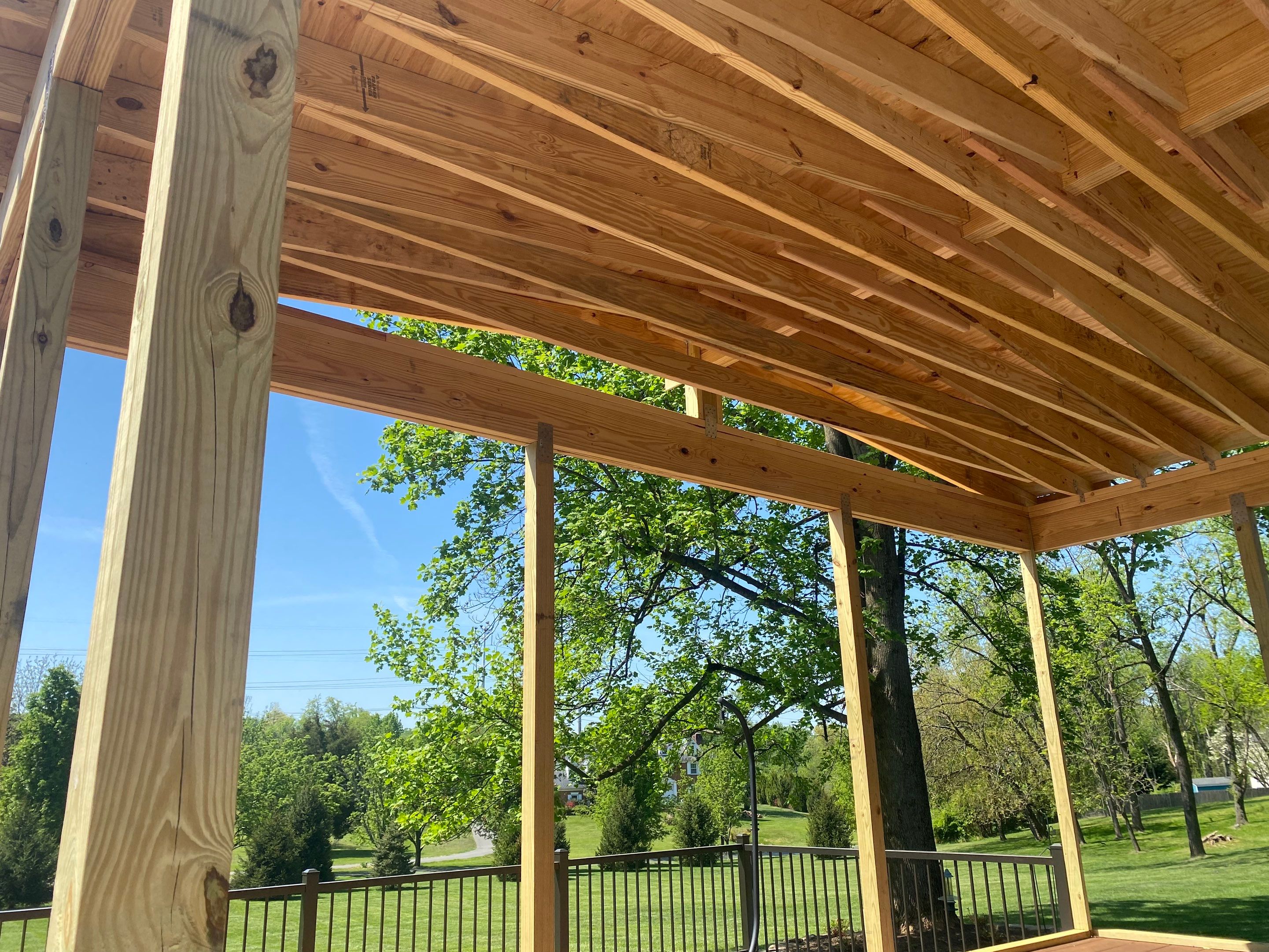 Deck/Screen porch Transformation using Timbertech by The Smet Companies, LLC