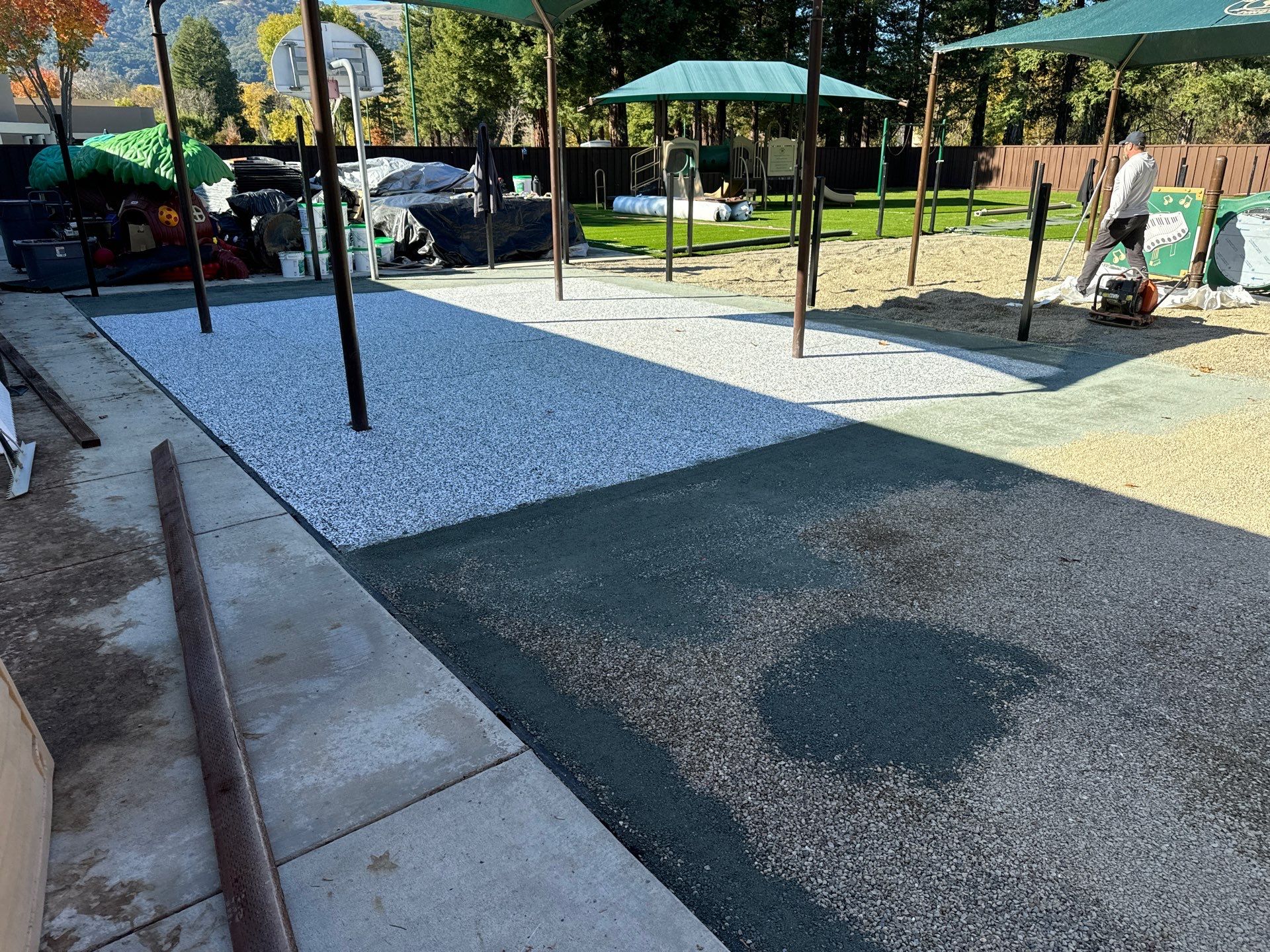Playground in Pleasanton, CA by Southwest Greens Midwest