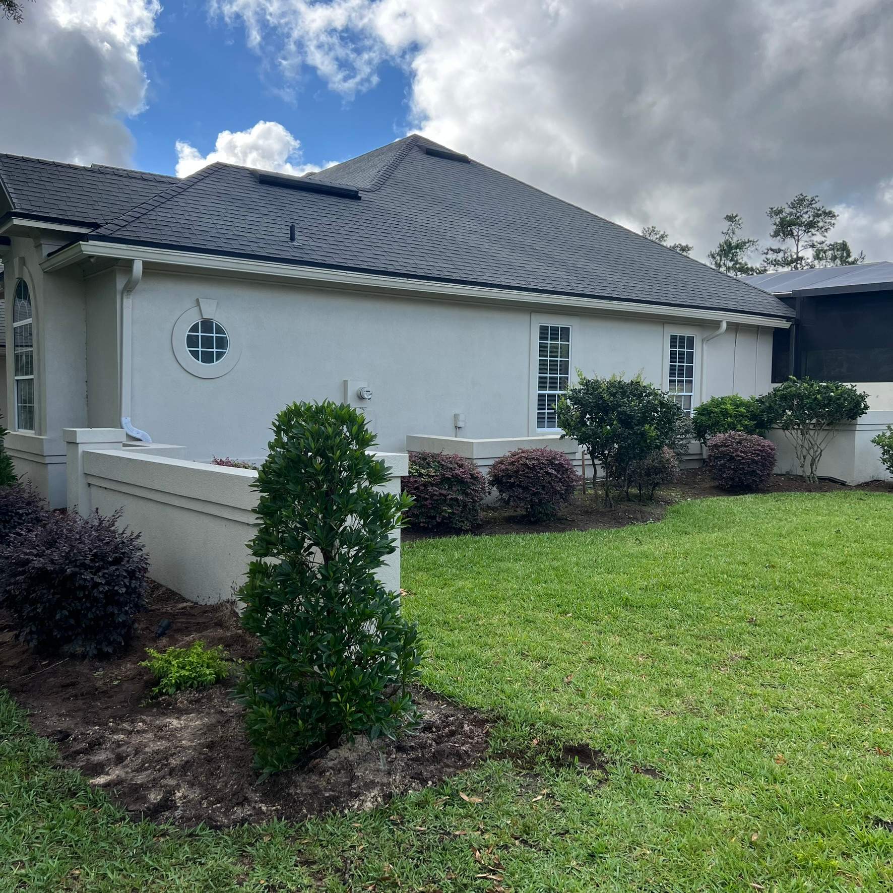 Plant & Mulch Installation | Deerwood Country Club by ProGreen Services