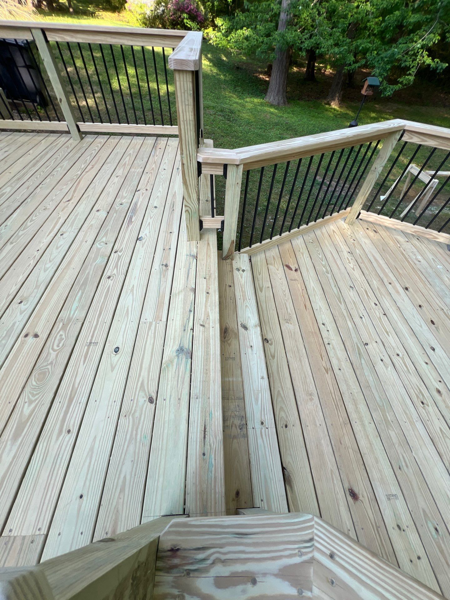 Marietta, GA Deck Resurface using Pressure Treated Pine by Nelson Exteriors 