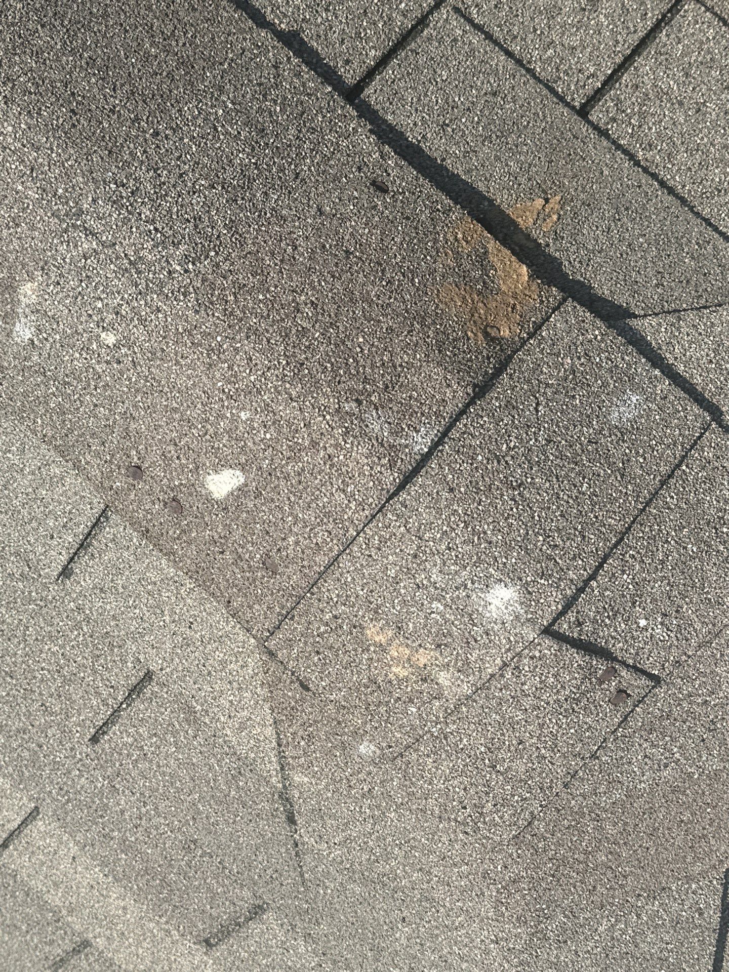 Hail Damage using Owen's Corning Duration (Lifetime) Shingles by Roof Repair Company