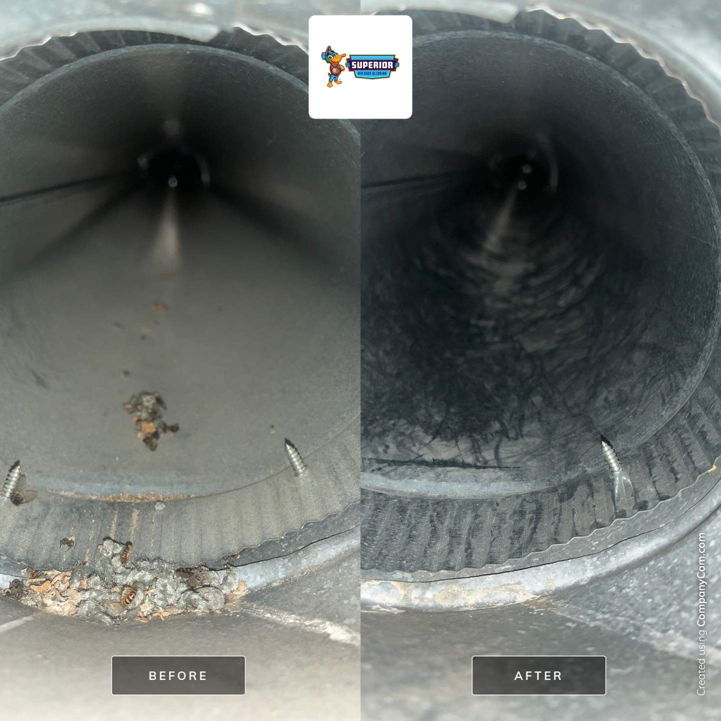 Air Duct Cleaning With a Vacuum Truck in Grove City, PA by Superior Air Duct Cleaning