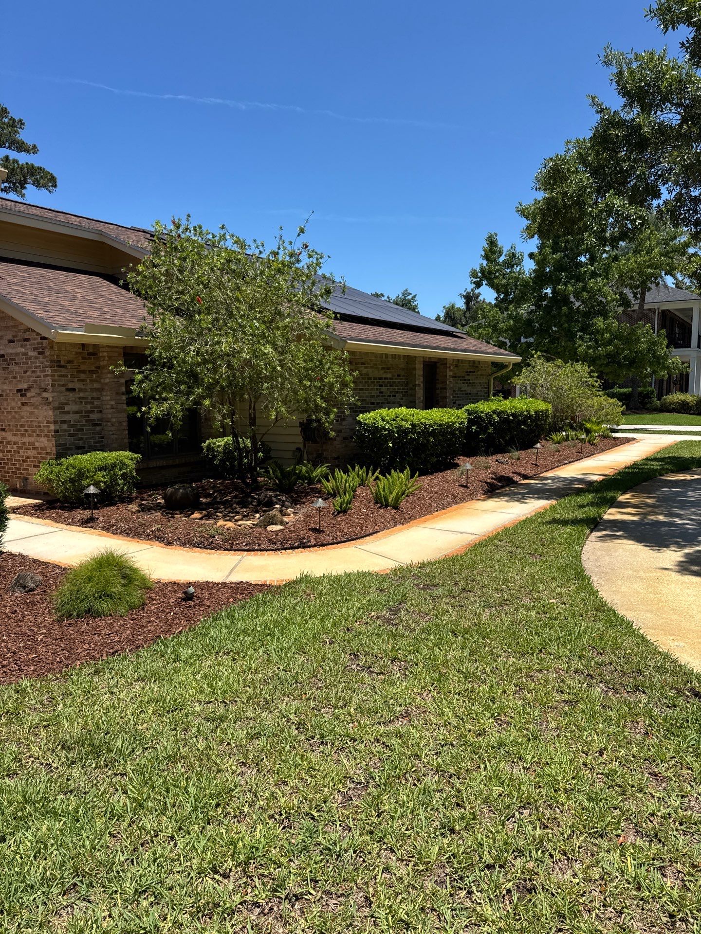 Deerwood Resident | Pine Bark Install & Clean-Up by ProGreen Services