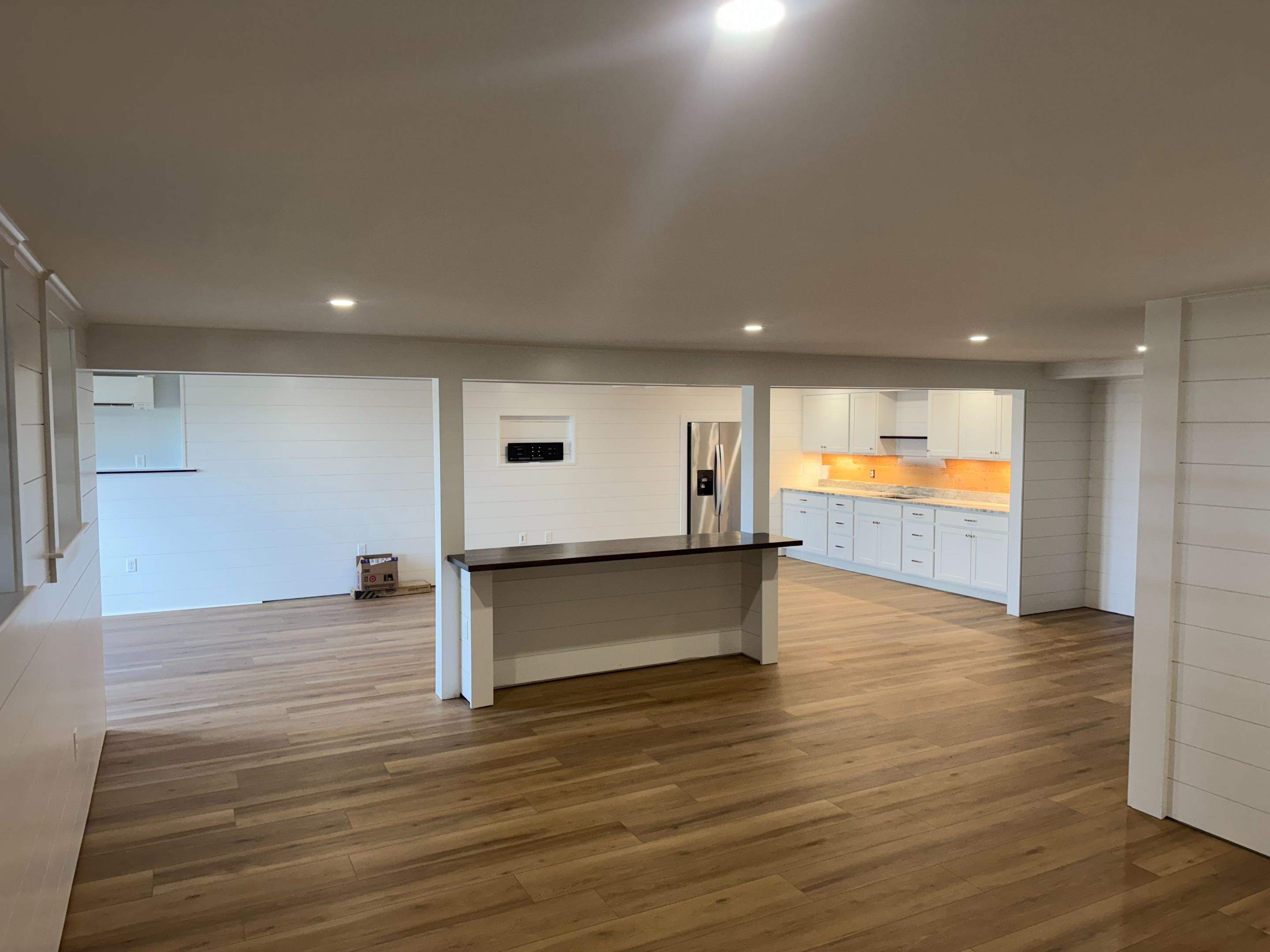 Basement Remodel by Big Pine Panting Inc
