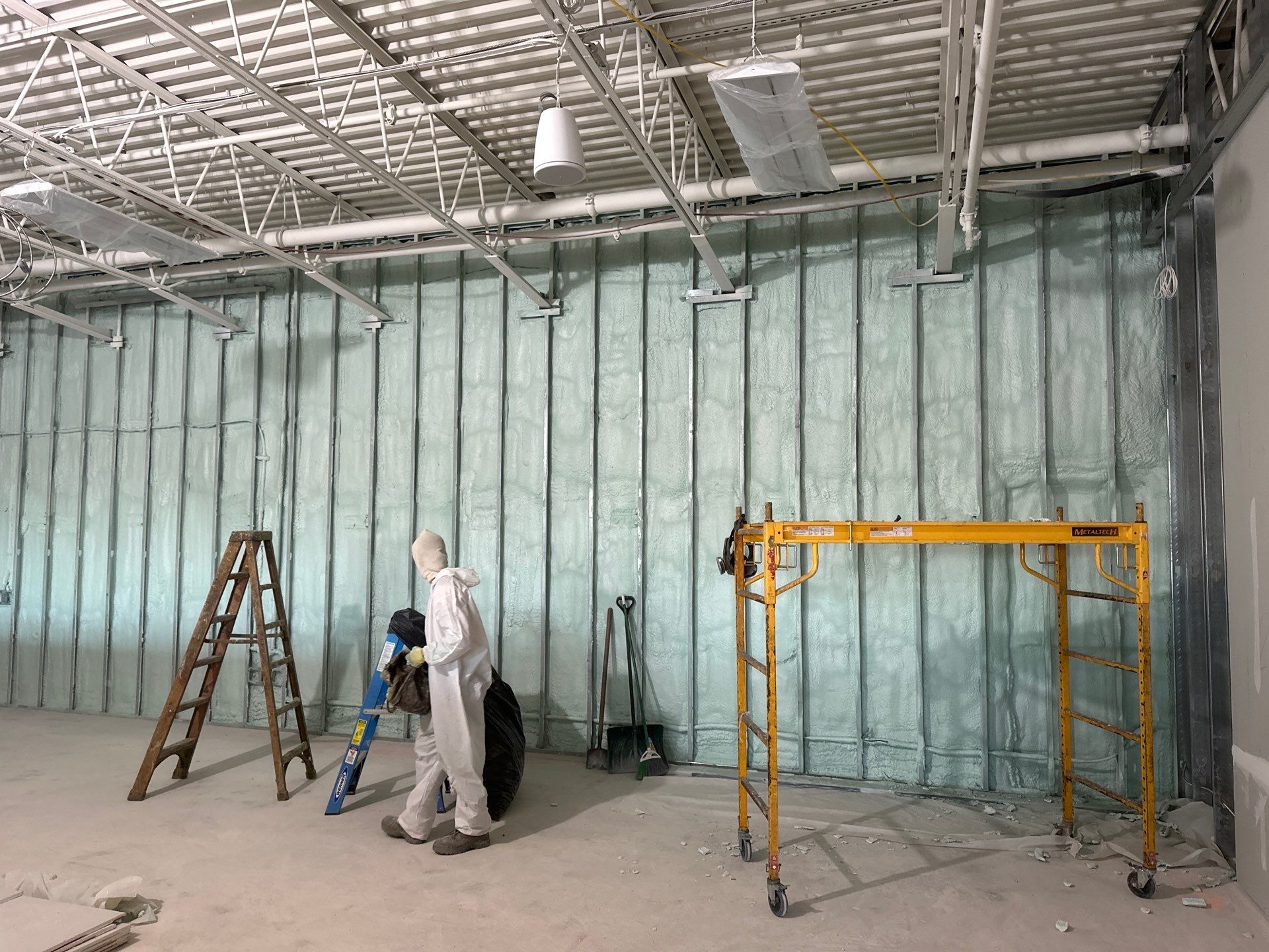 Commercial Building using Closed Cell Spray Foam by NYS Foam & Energy
