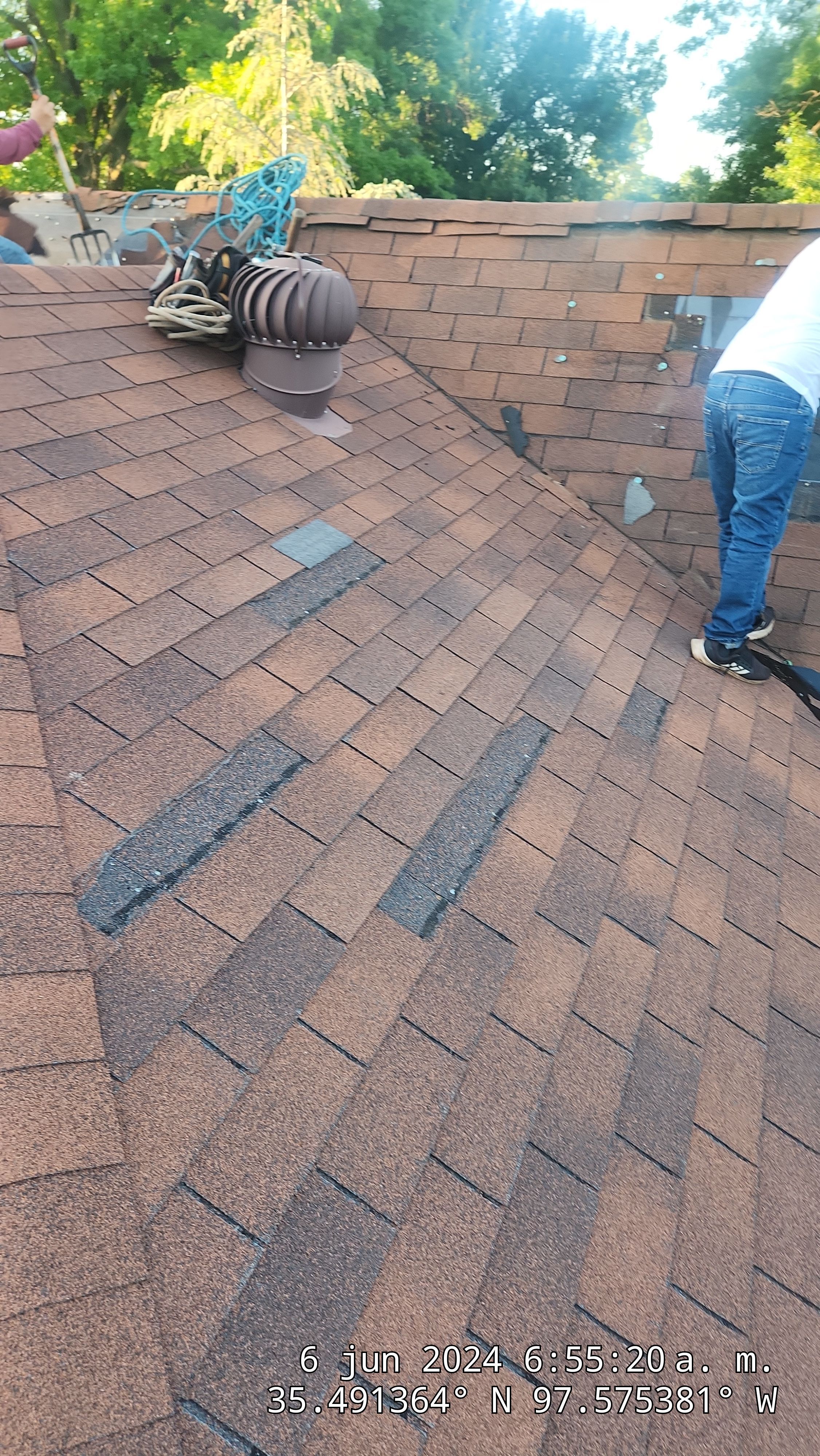 Residential Installation using Owens Corning by Castillo Roofing