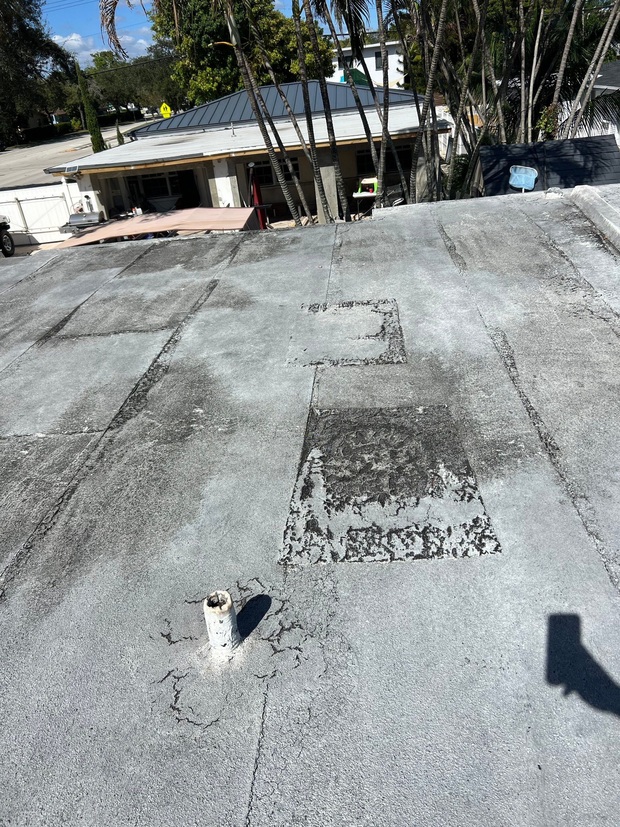 Residential Re-Roof using Polyglass Self-Adhered Flat Deck by First Due Roofing