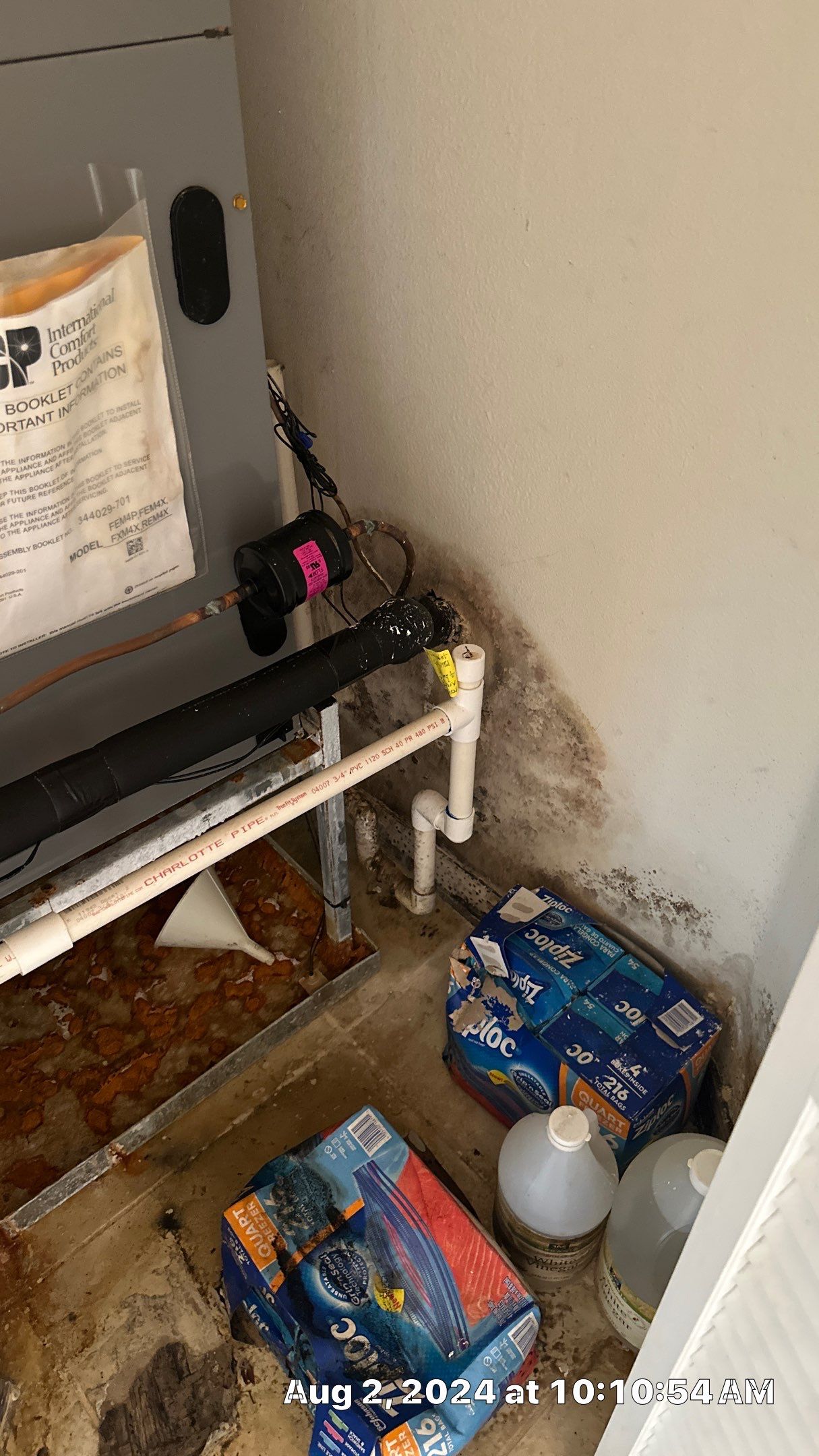Mold Assessment using IR Camera, Moisture Meter, Air Cassette samples and Tape lifts by Building performance Solutions LLC