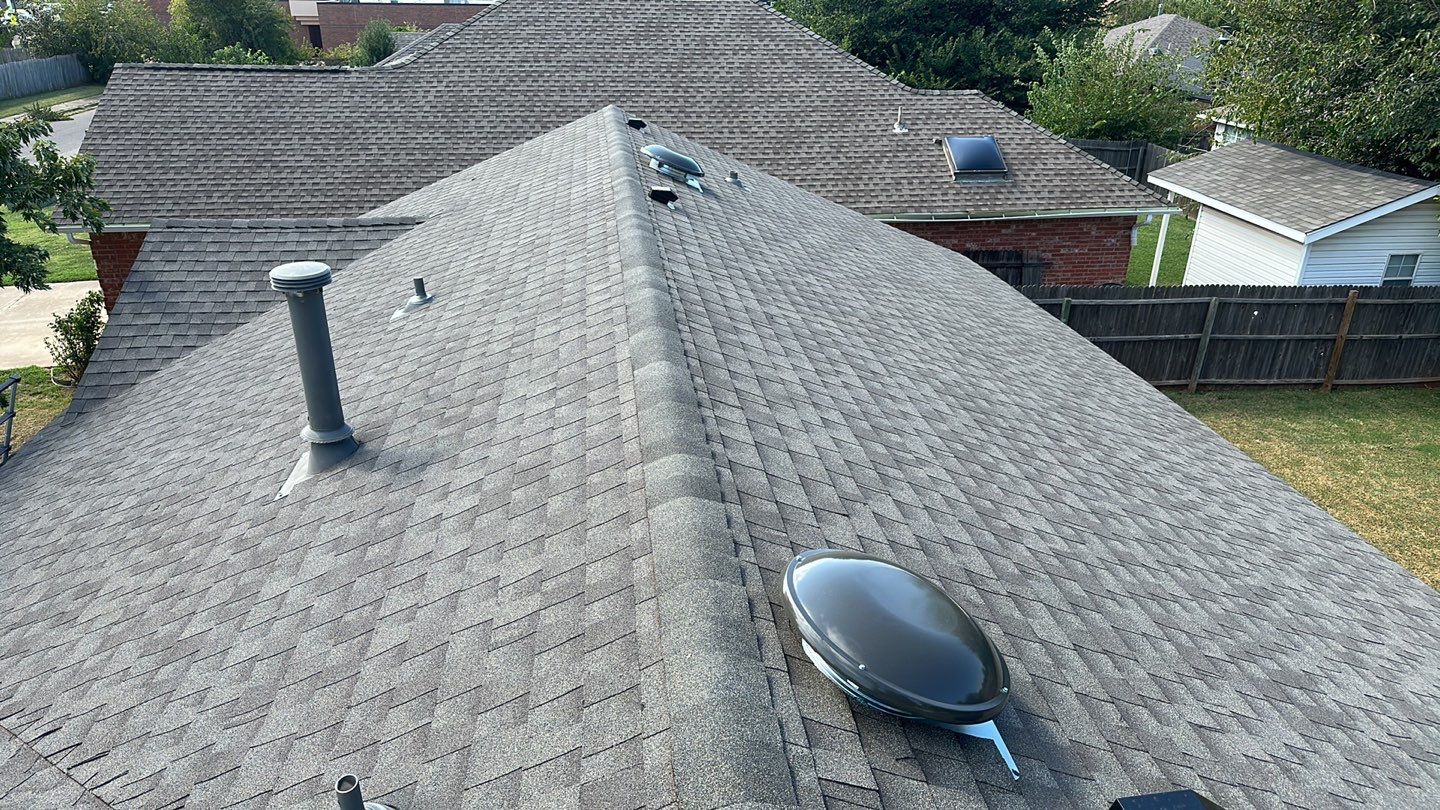 roof & vent replacement in Edmond by McCann's Roofing and Construction