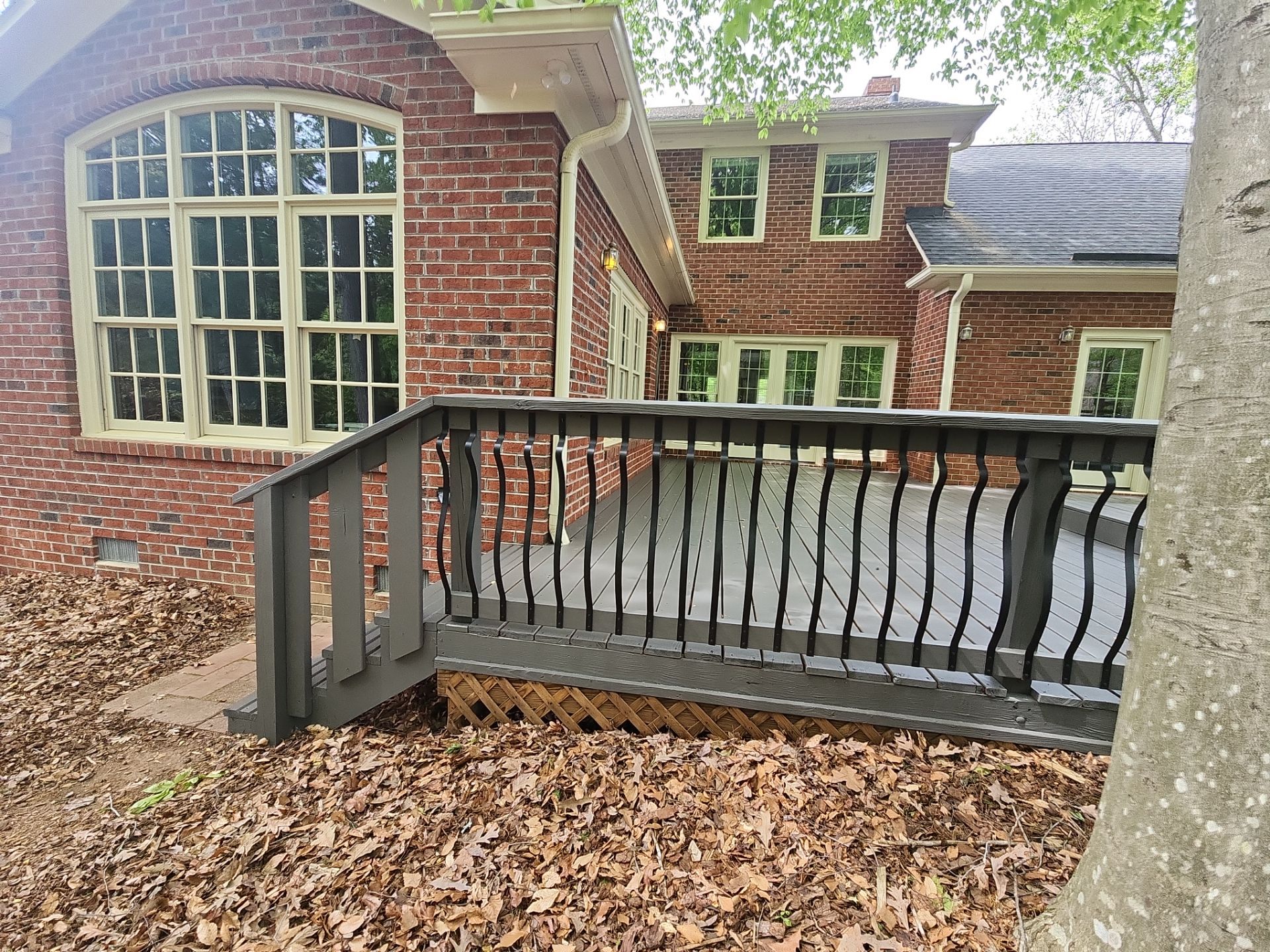 Weathered Deck using AcryFin by DuraSeal