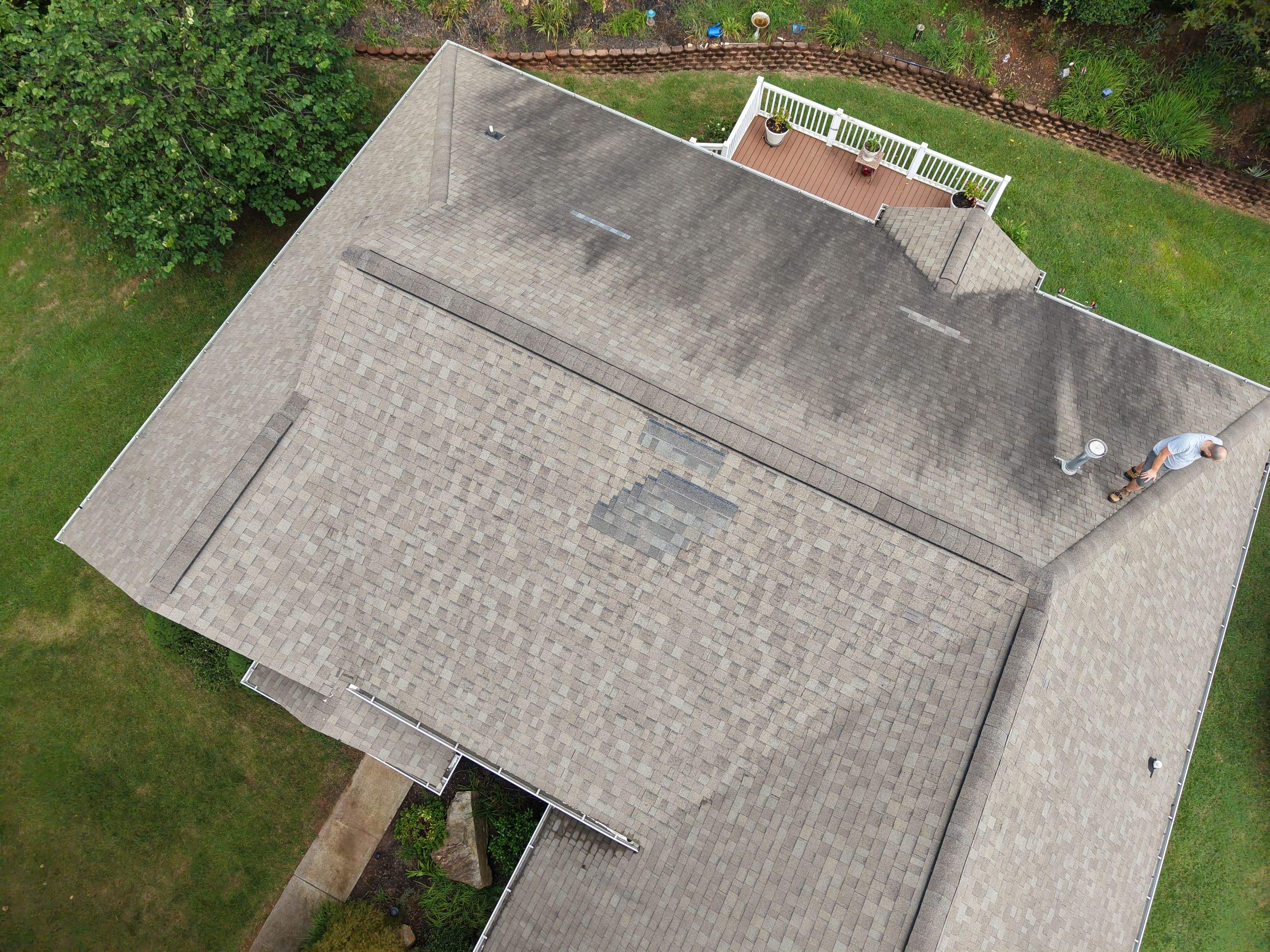 Residential Roof Replacement using CERTAINTEED LANDMARK AR WEATHERWOOD, captured on Aug 22, 2025 with CompanyCam.