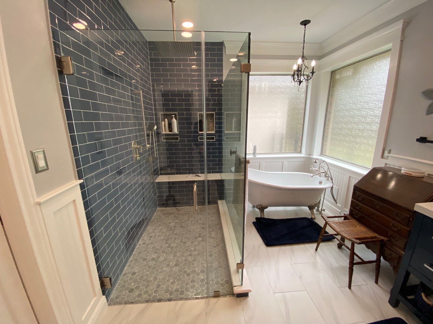 Patio, Bathroom Remodel by Houston Roofing & Construction