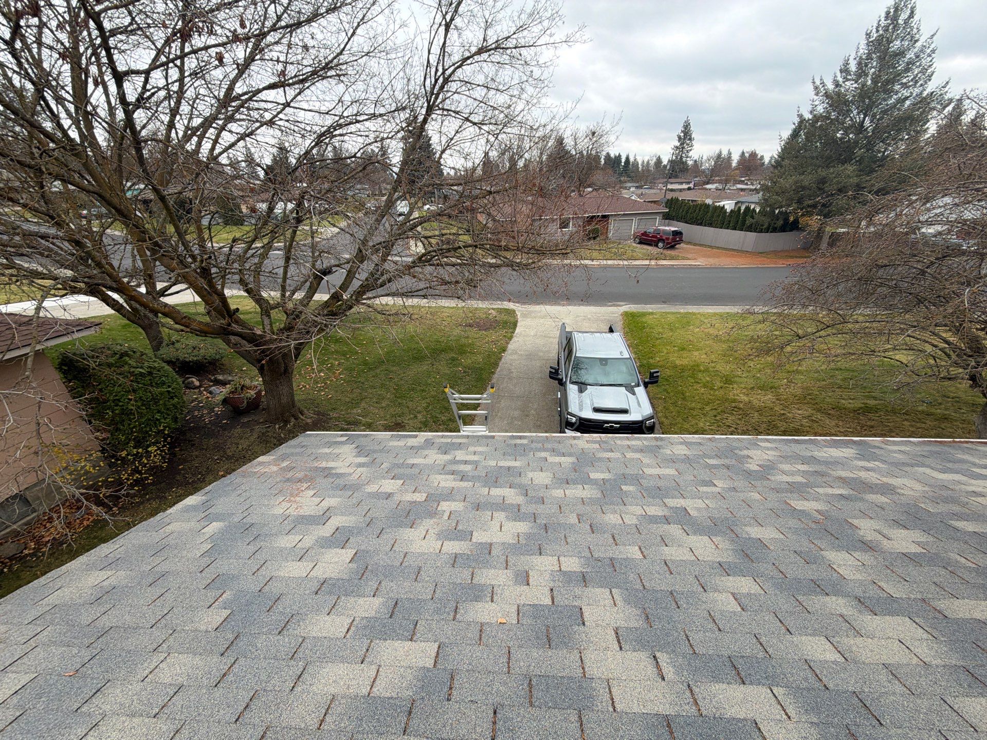 Residential Asphalt Shingle Roof Replacement and Decking Repair in Spokane by Alpine Roofing