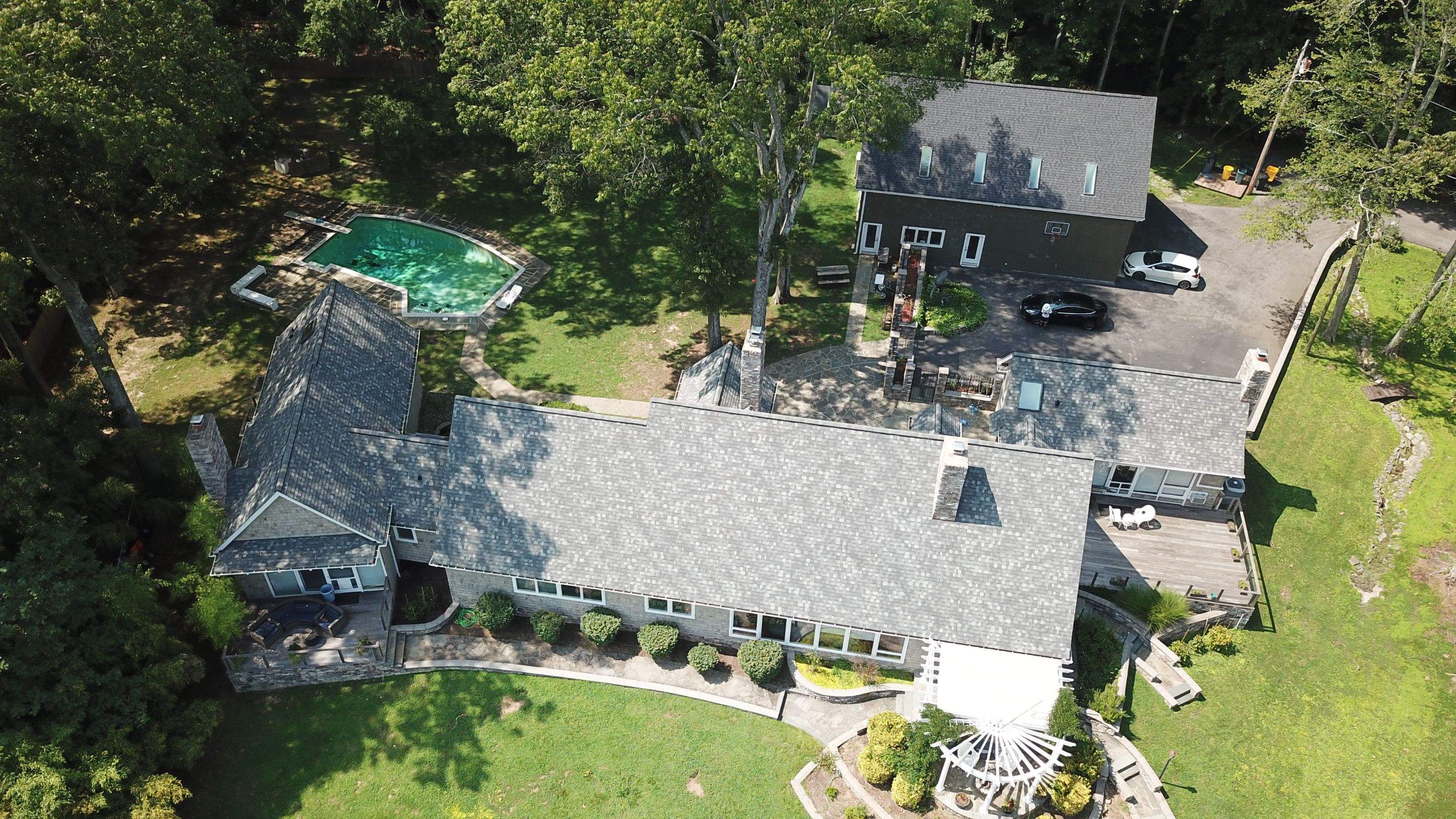 Roof Replacement using IKO Dynasty by American Home Contractors