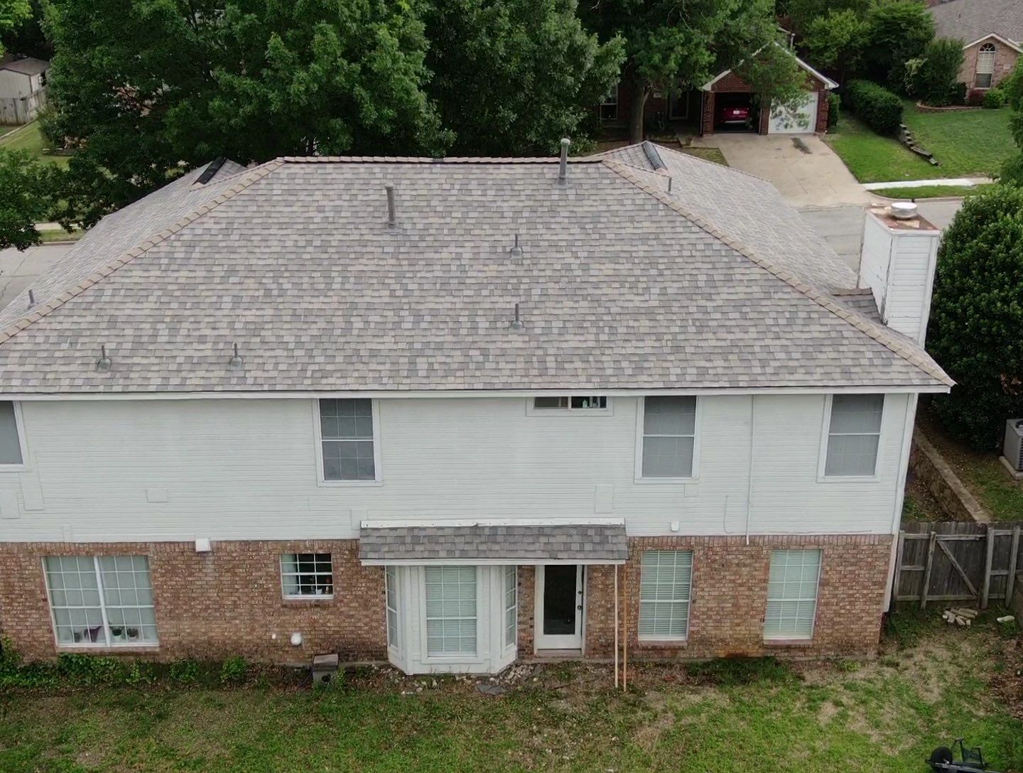 Residential Roofing Installation using Iko Dynasty Biscayne Bay Color by Becker Roofing and Exteriors