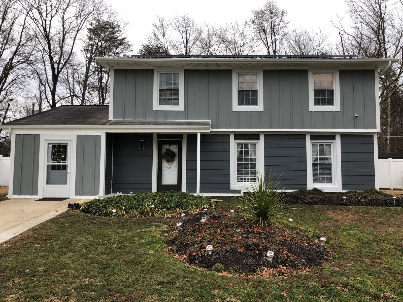 Siding Installation using JH Batten Smooth and JH Select Cedarmill Eased Edge by ExteriorPros