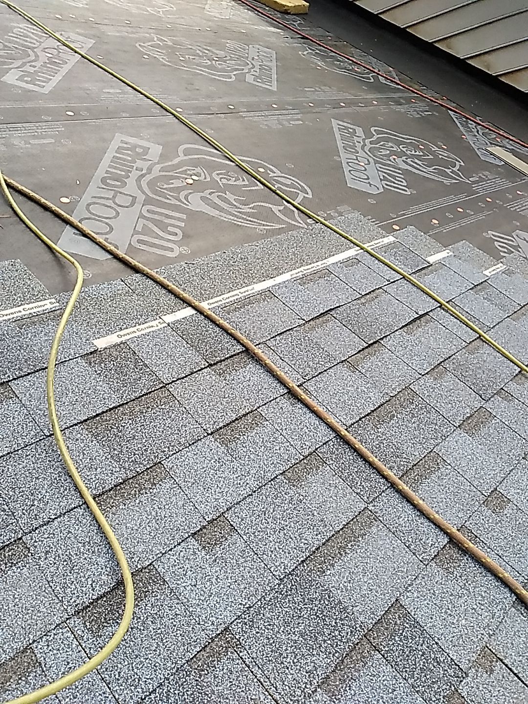 Residential Roofing and Porch Rebuild using Owens Corning Duration Shingles by Indigo State Roofing