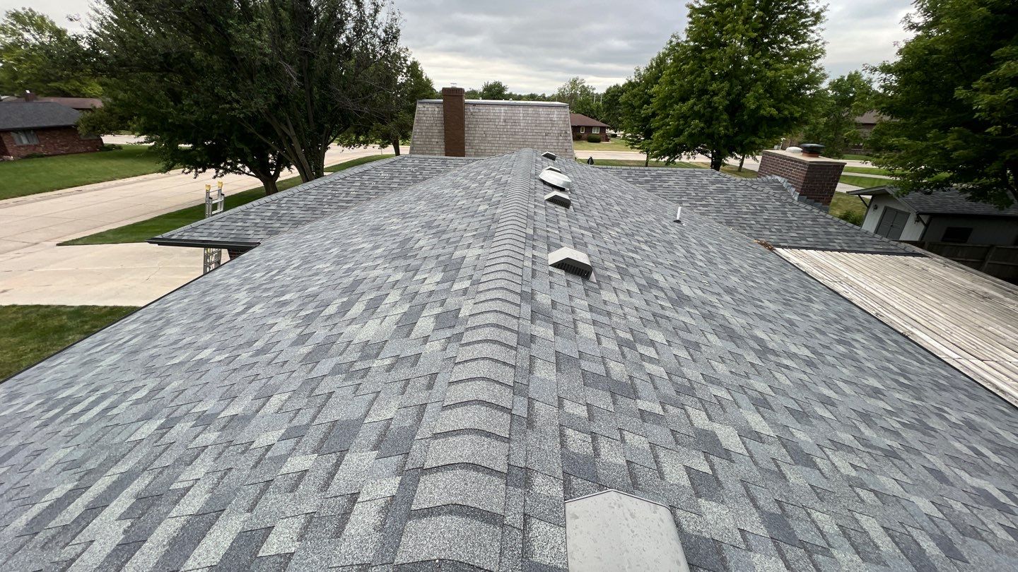 Hail Damage Re-Roof by White Castle Roofing