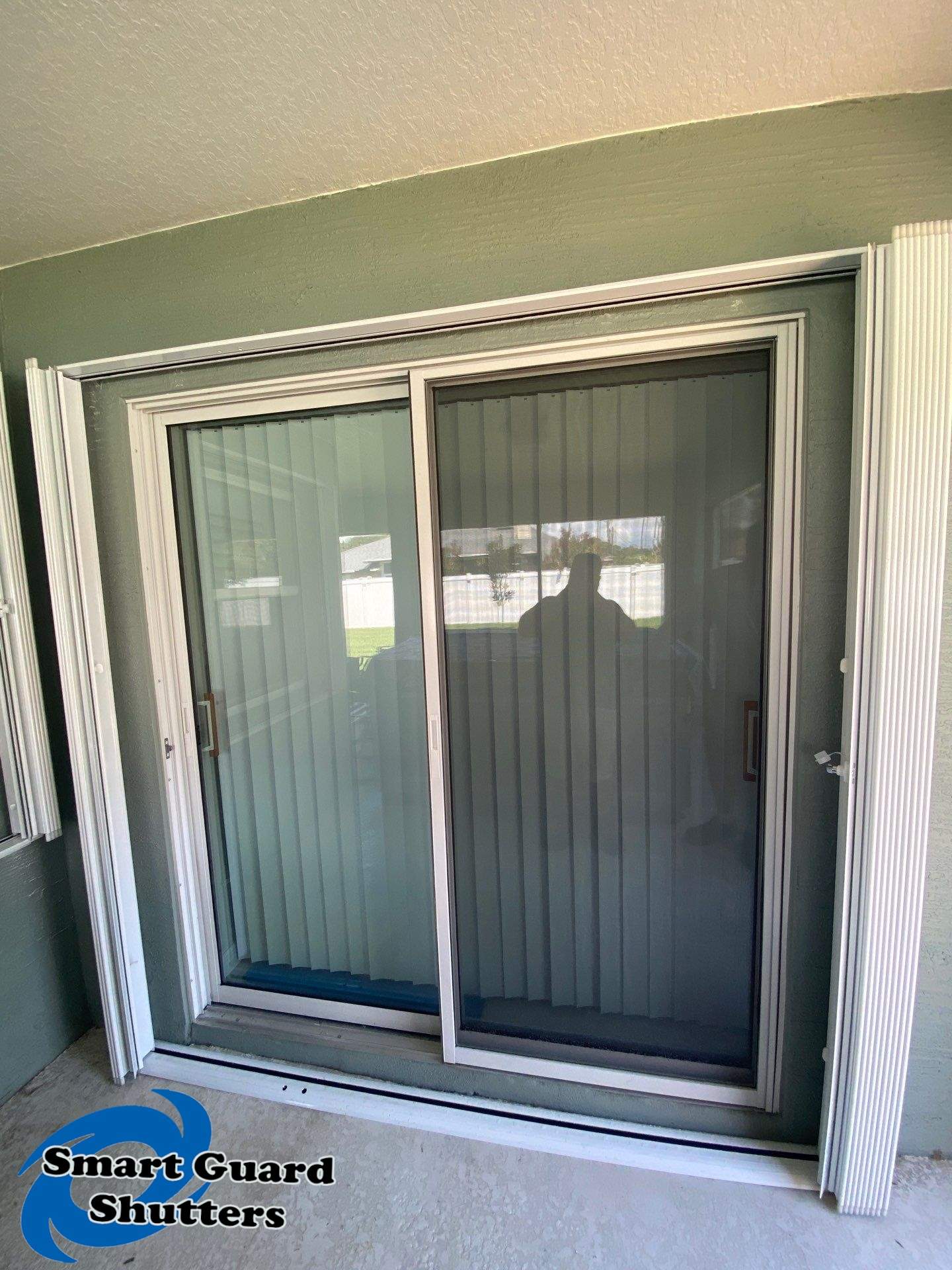 Hurricane Protection in White by Smart Guard Shutters