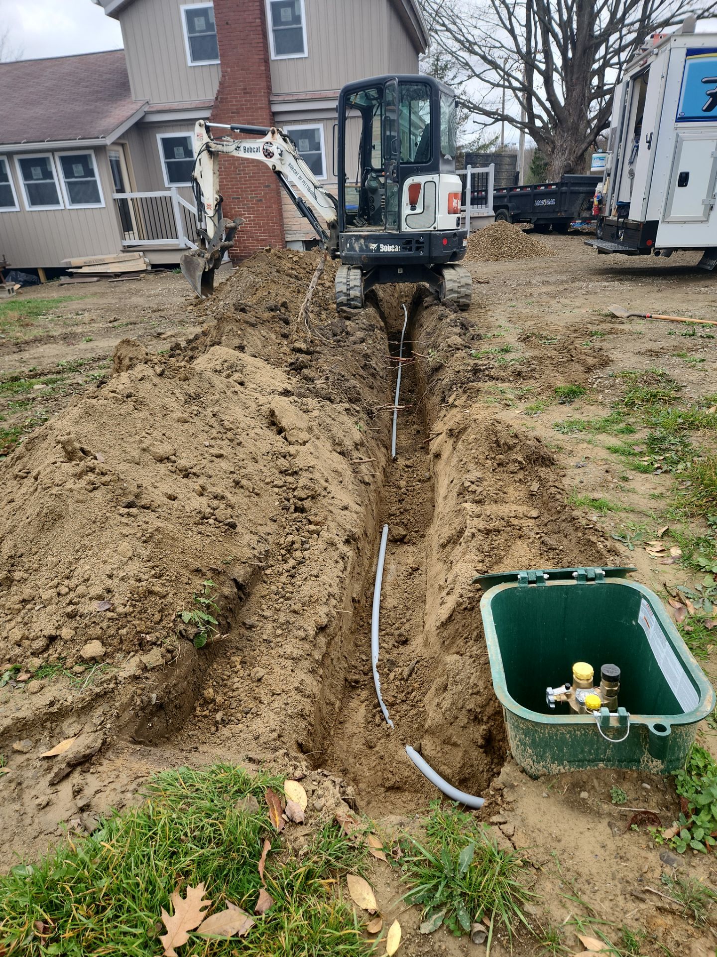 All new equipment for whole home remodel  by Fisher Plumbing