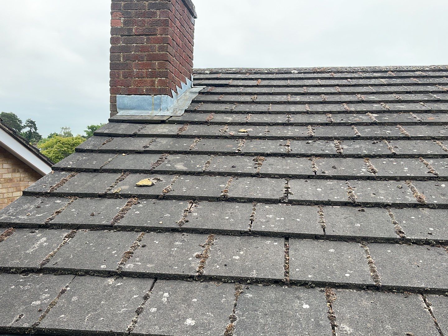 Roof - Driveway - Patio Clean using Honda 15lpm Low Pressure Washing Machine by Ges Exterior Cleaning ltd