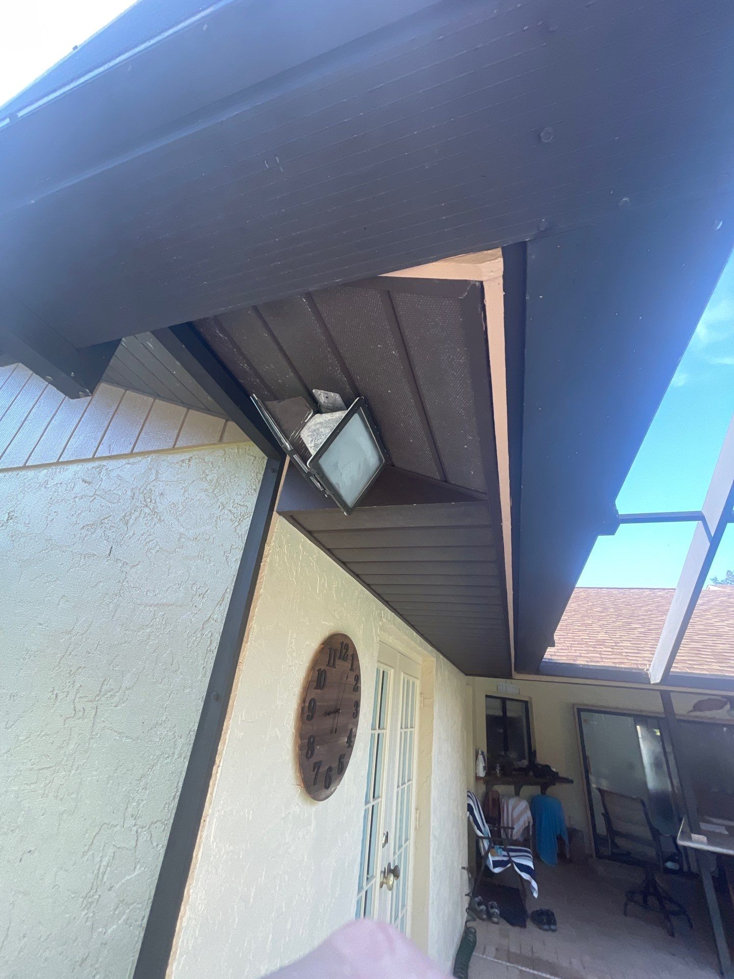 Bronze Soffit and Fascia in Sarasota FL by Gutter Professors