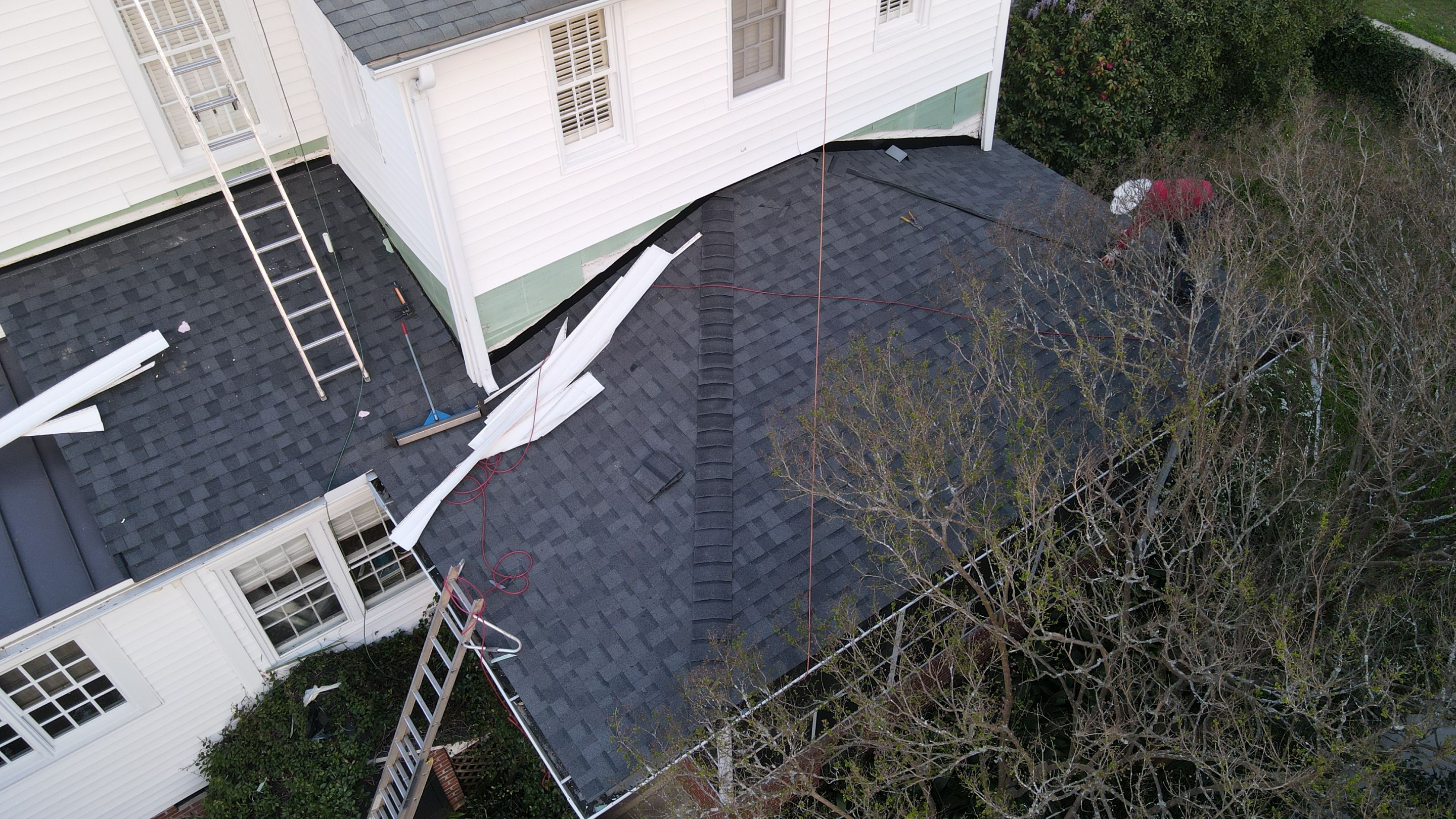 Residential Roofing Repair using Owens Corning Oakridge- Driftwood by Indigo State Roofing