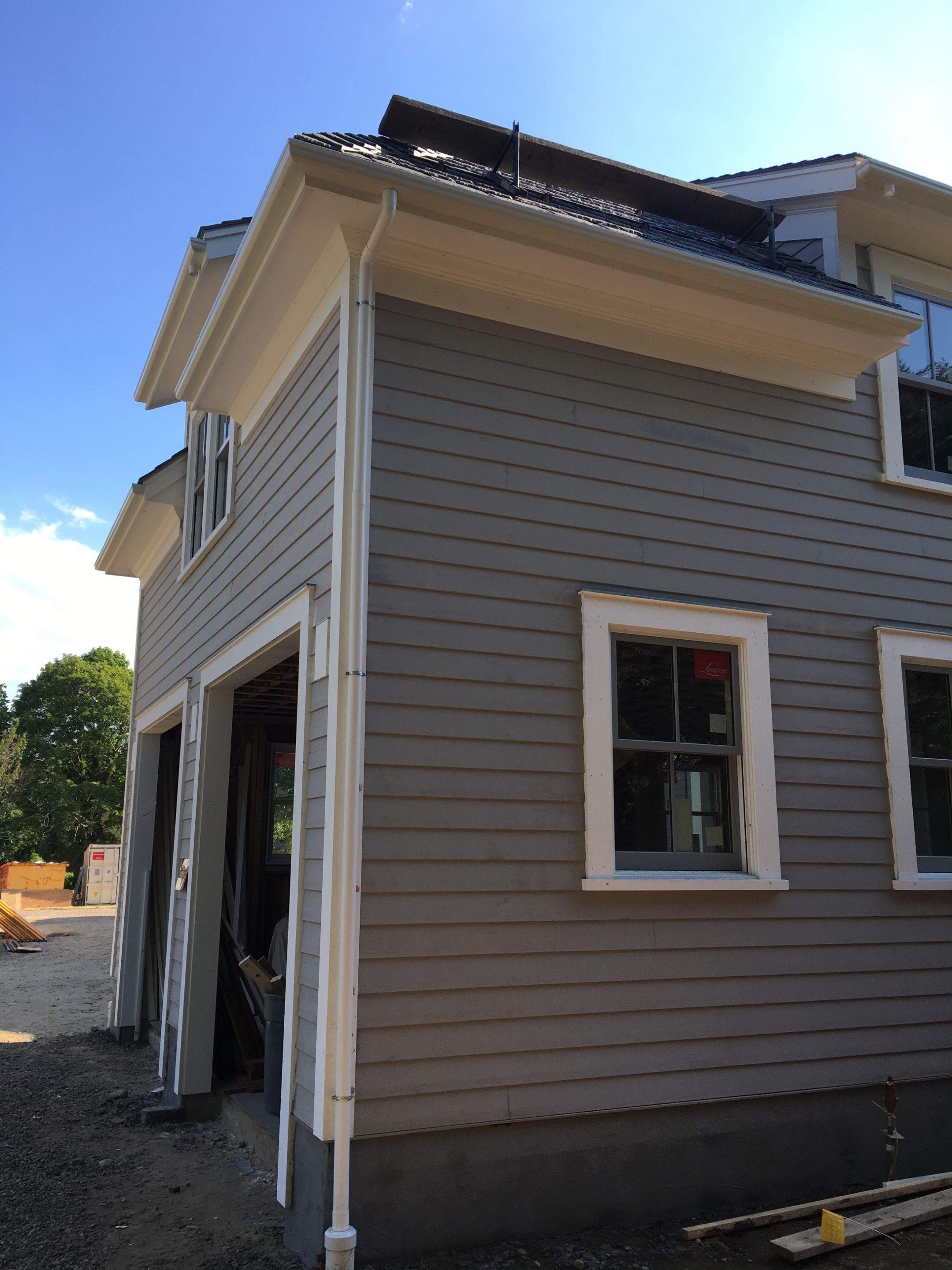 New Fiberglass Gutter System Installed in Falmouth, MA by Gutter Pro by Gutter Pro Enterprises