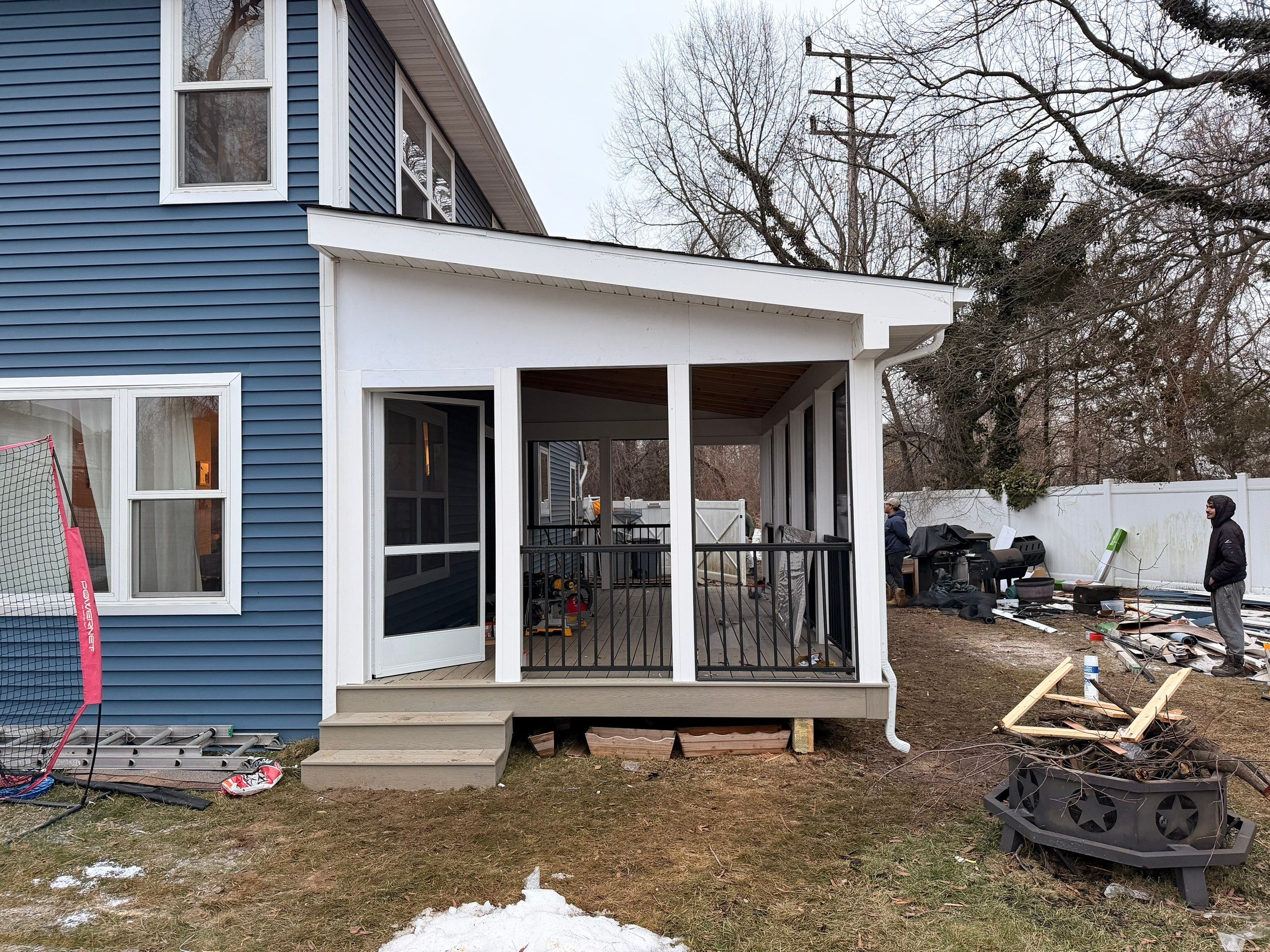 New Deck Porch In Keport by deck guardian
