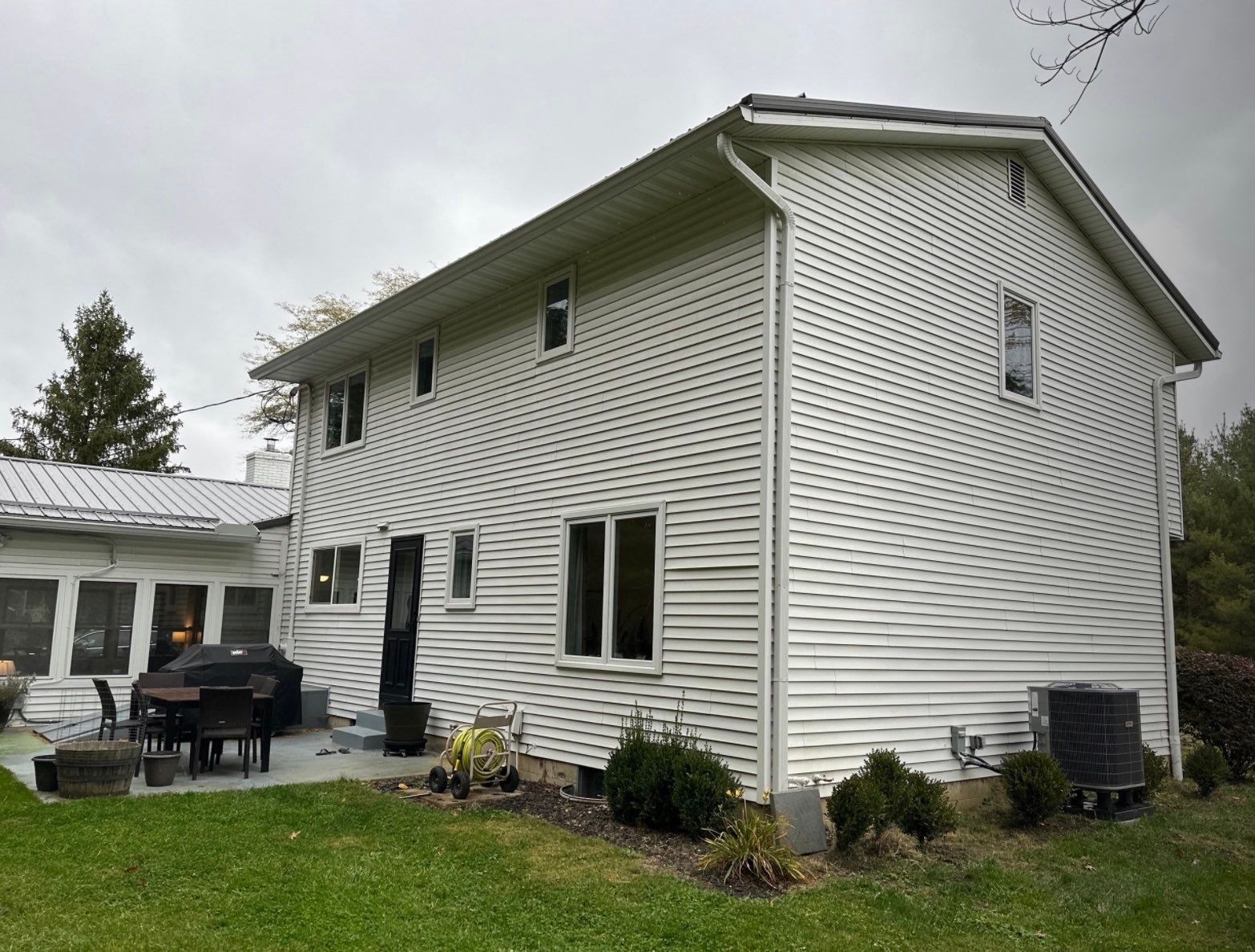James Hardie Siding installation in New Albany by Best Exteriors Inc