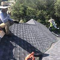 Project in Spring by Royal Crown Roofing 