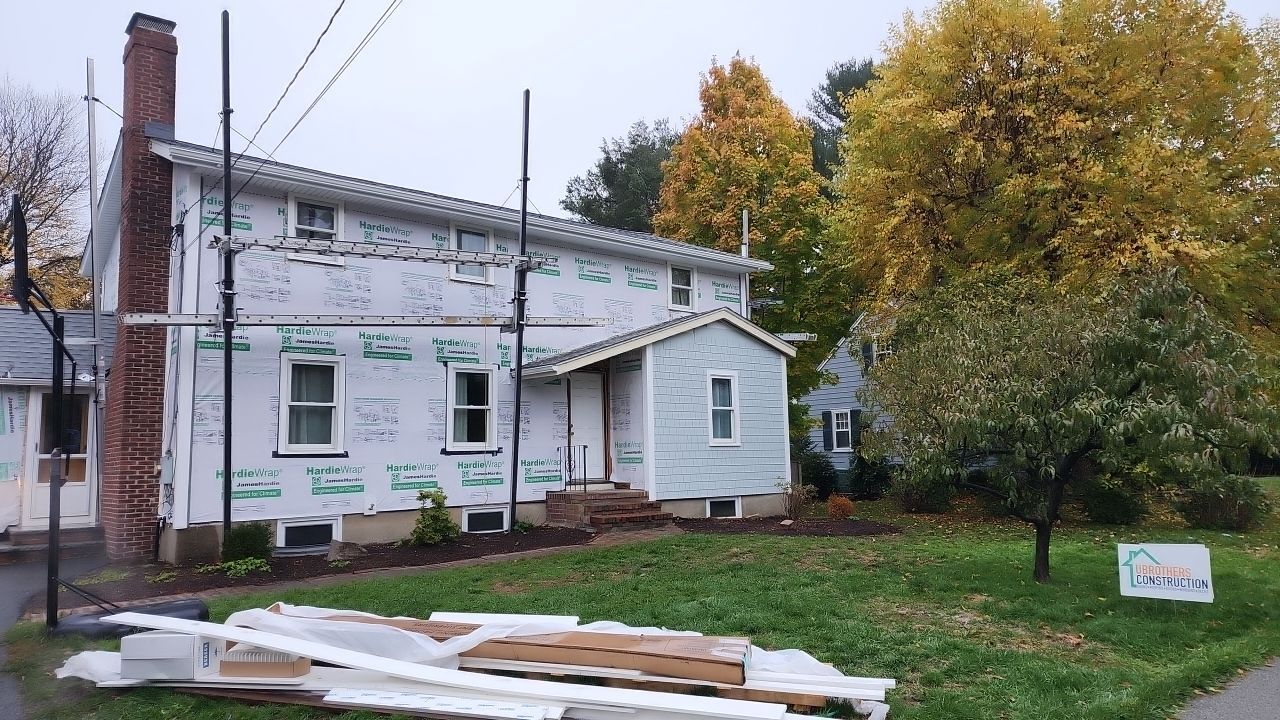 Siidng Project in Needham, MA by UBrothers Construction