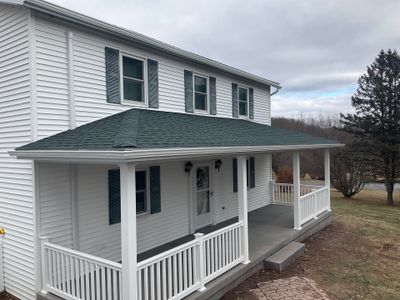 Custom Front Porch Addition in Ringtown