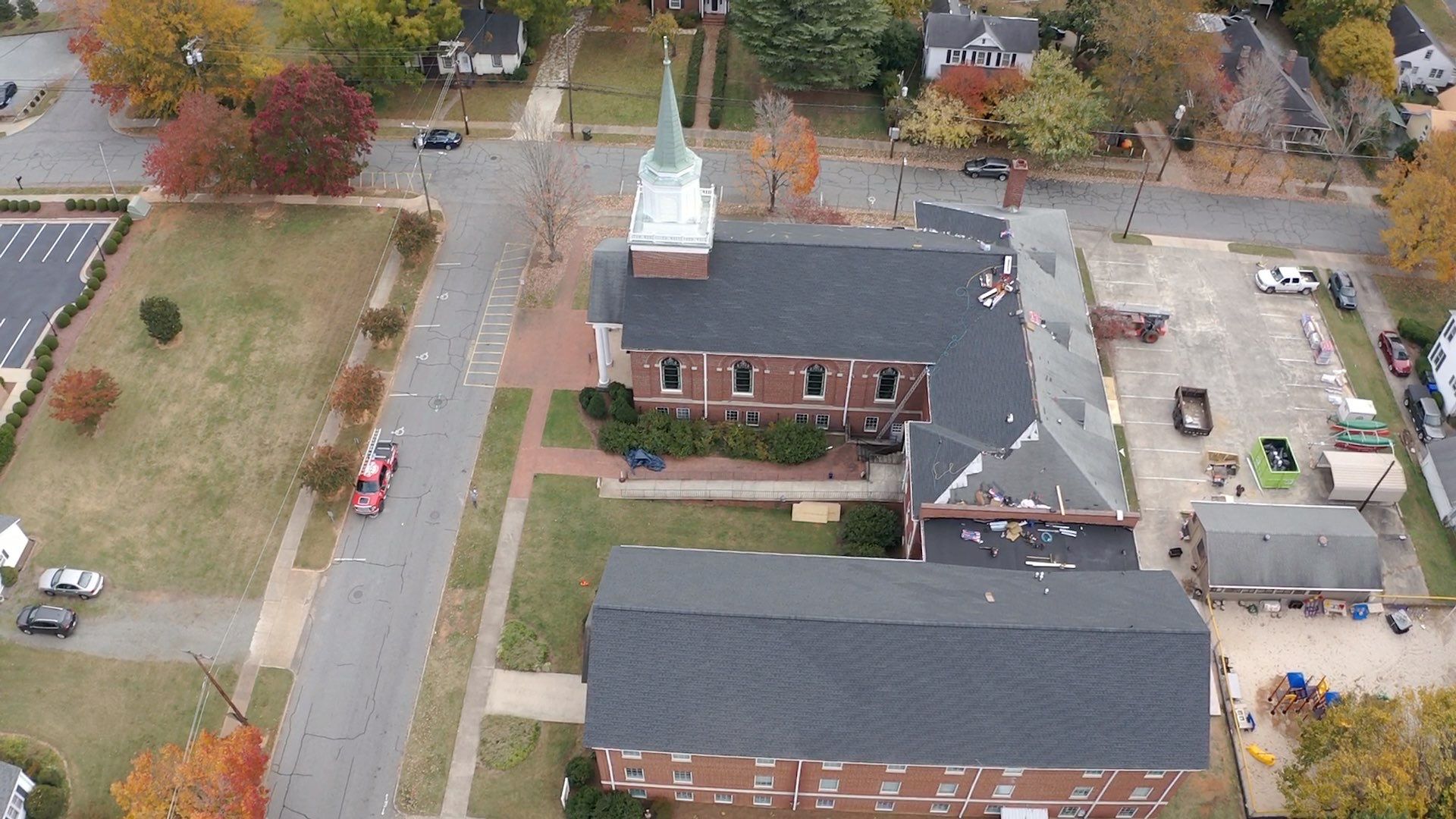 Mebane United Methodist Church by Just In Time Roofing and Restoration