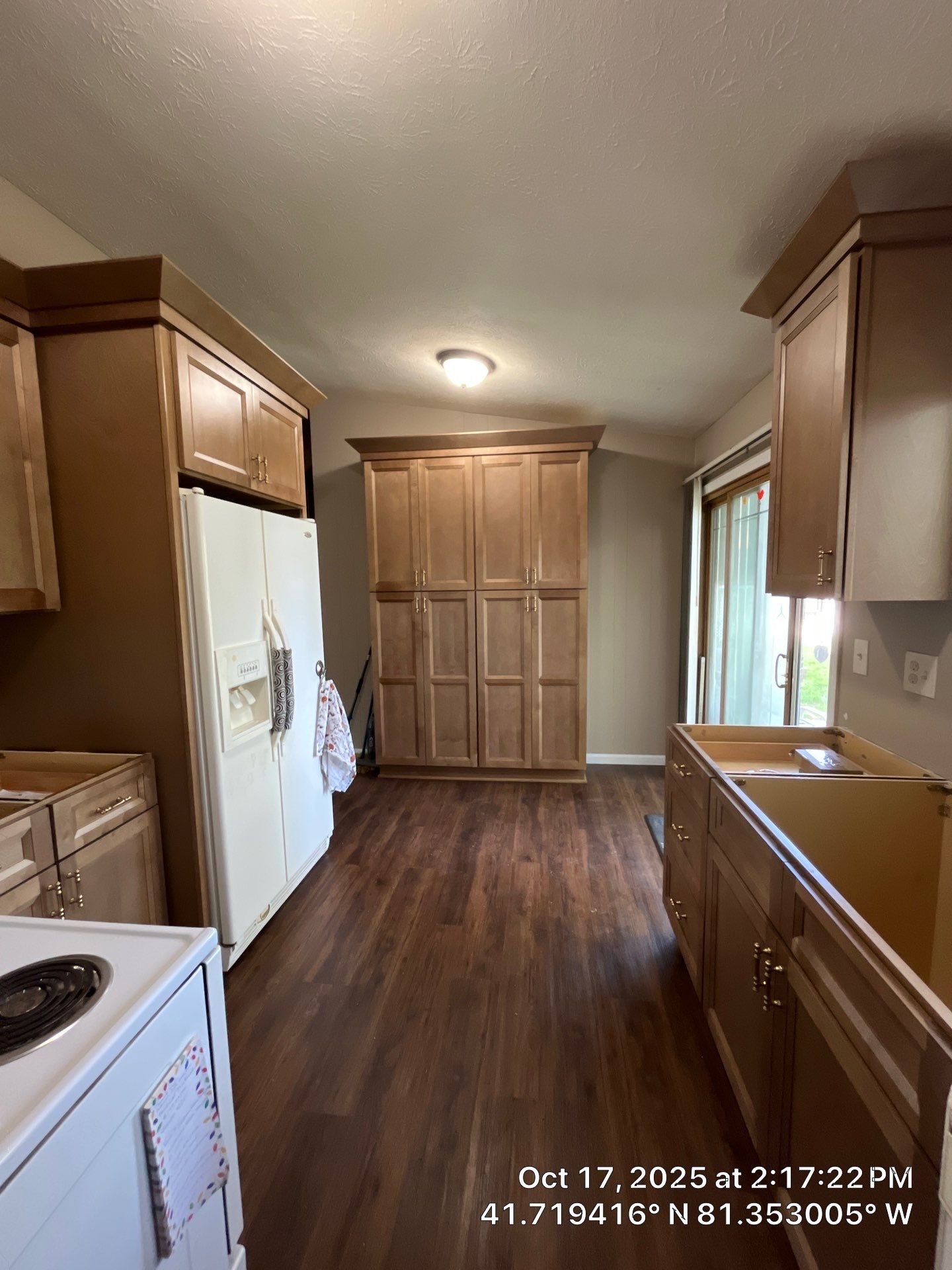 Kitchen Renovation & New Floors by Hilltop Drafting & Design LLC