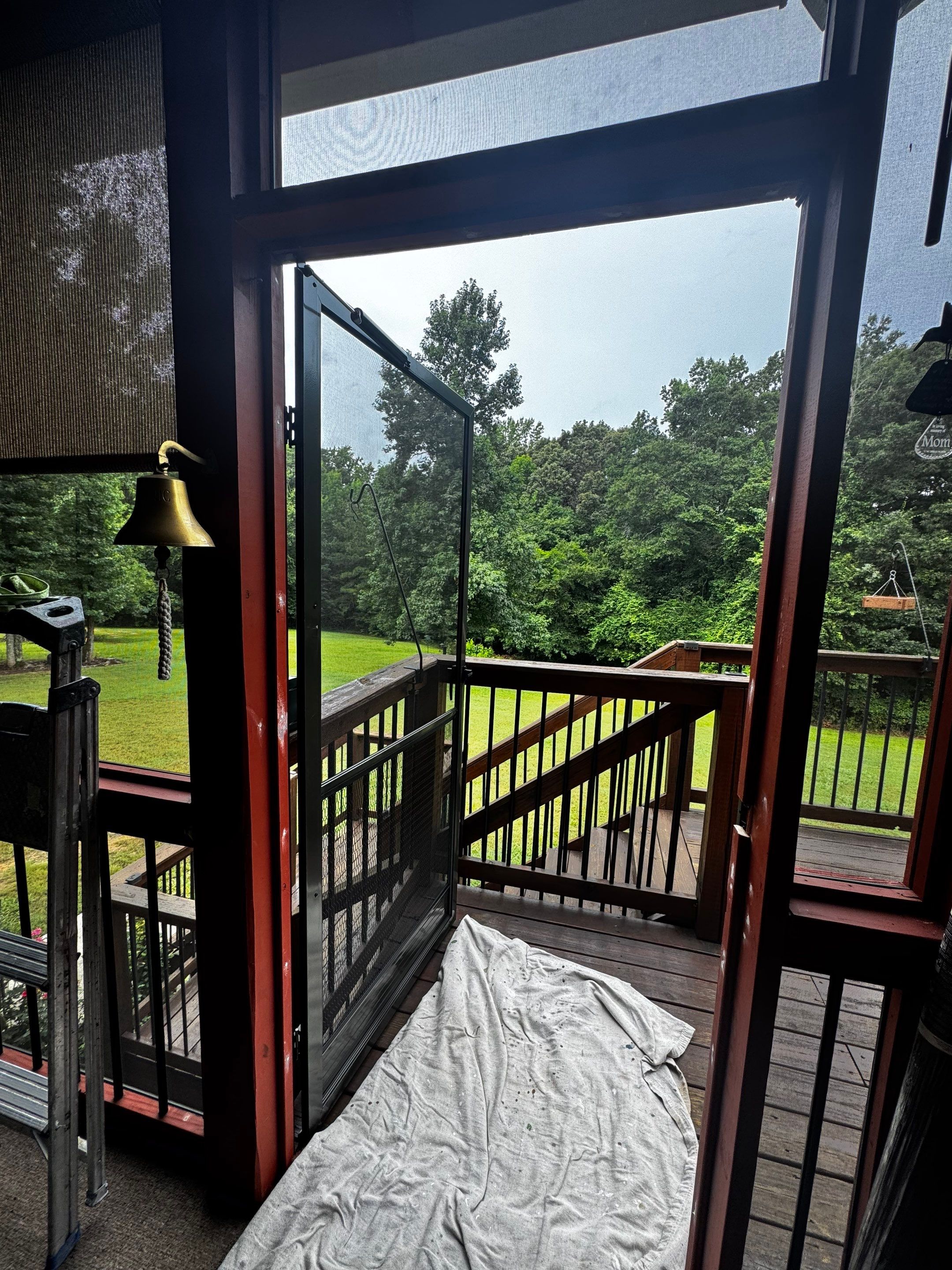 Custom Screen Door Installation and Exterior Trim Repair in Social Circle by PGP Surface Solutions, LLC