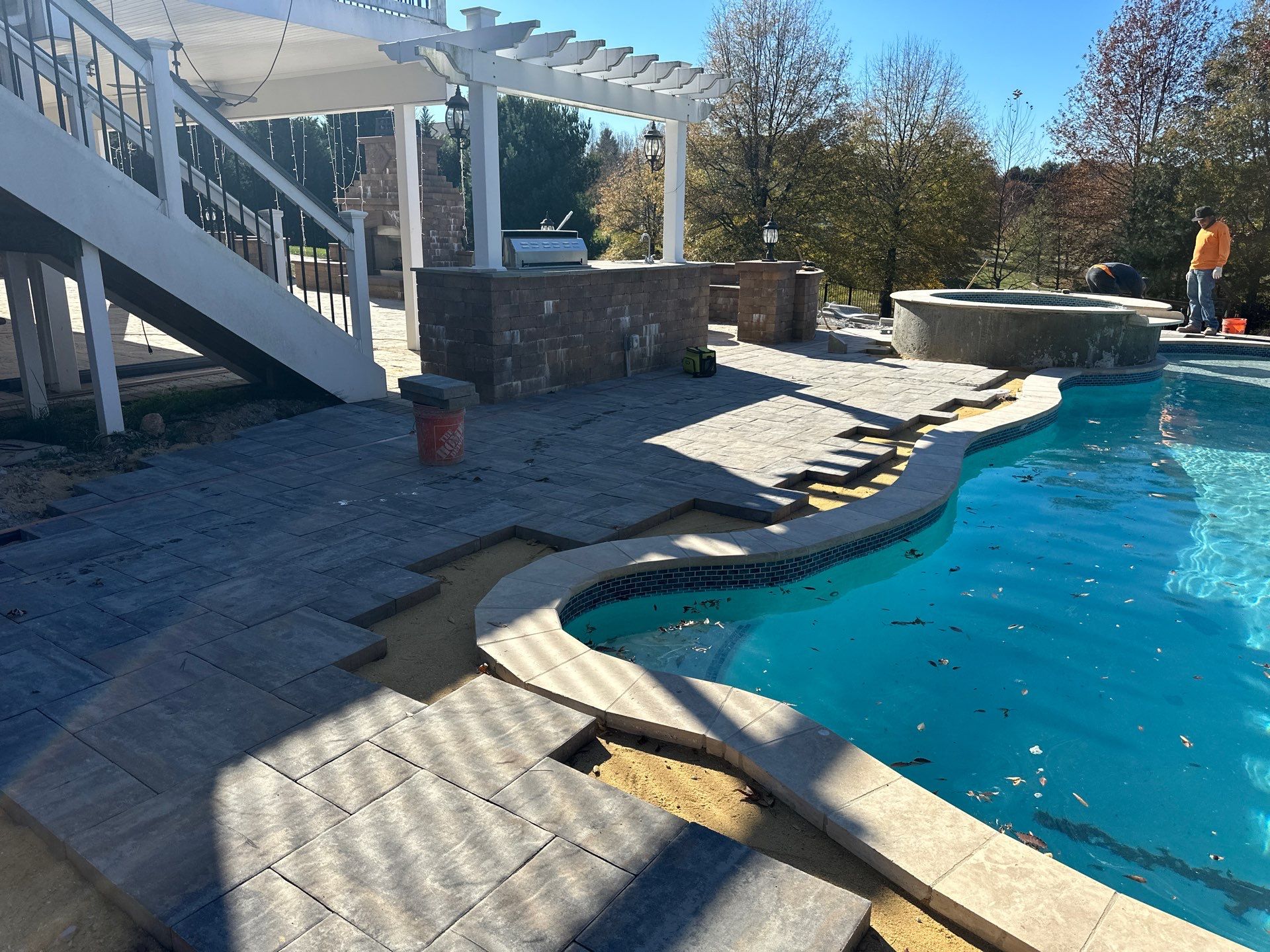 Project in Clarksville, MD by Elysium Pools