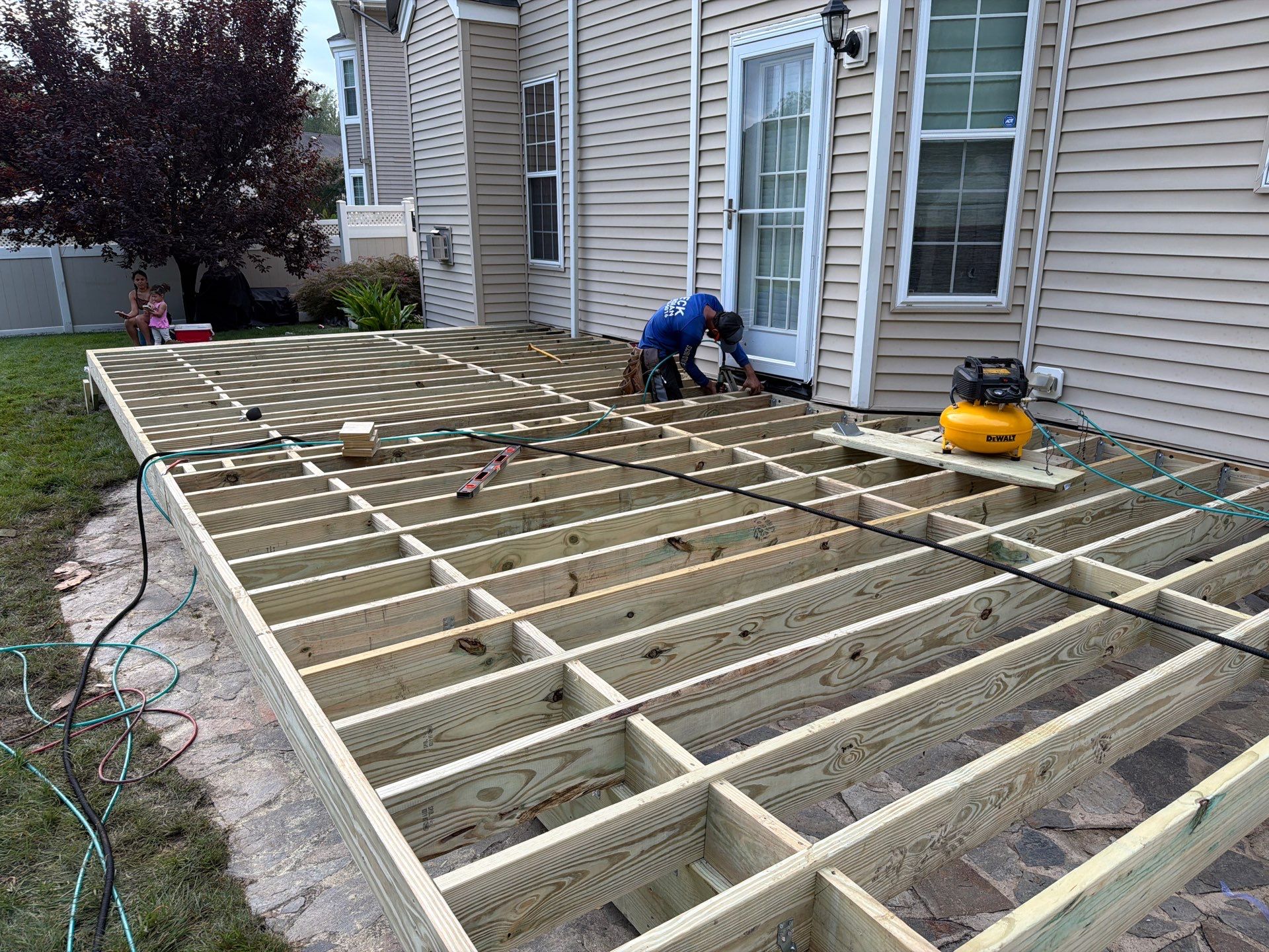New Deck in Fieldsboro, New Jersey by deck guardian