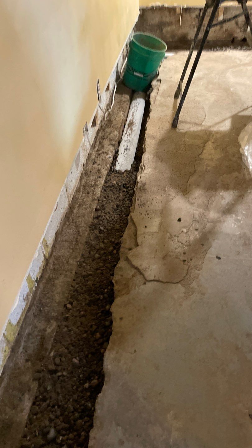 Drain Tile in Columbia Heights by Waterproofing Northeast