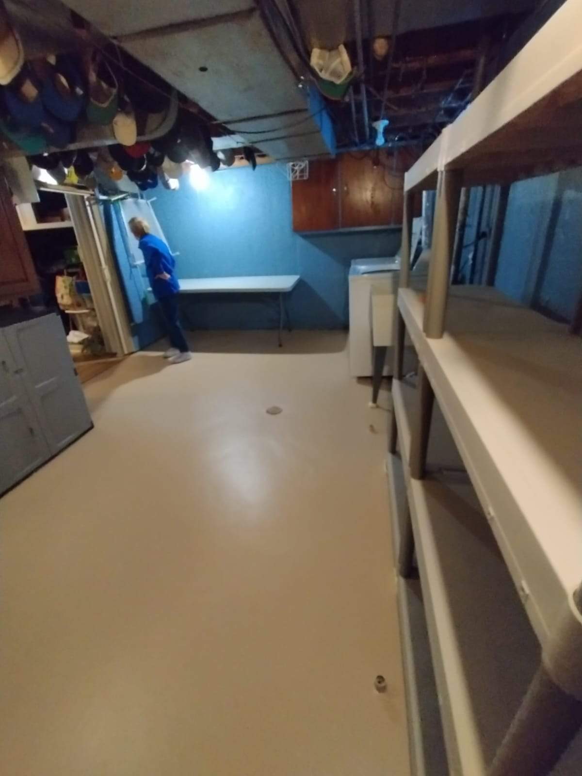 Basement Floor Remodel by Welter Home Services