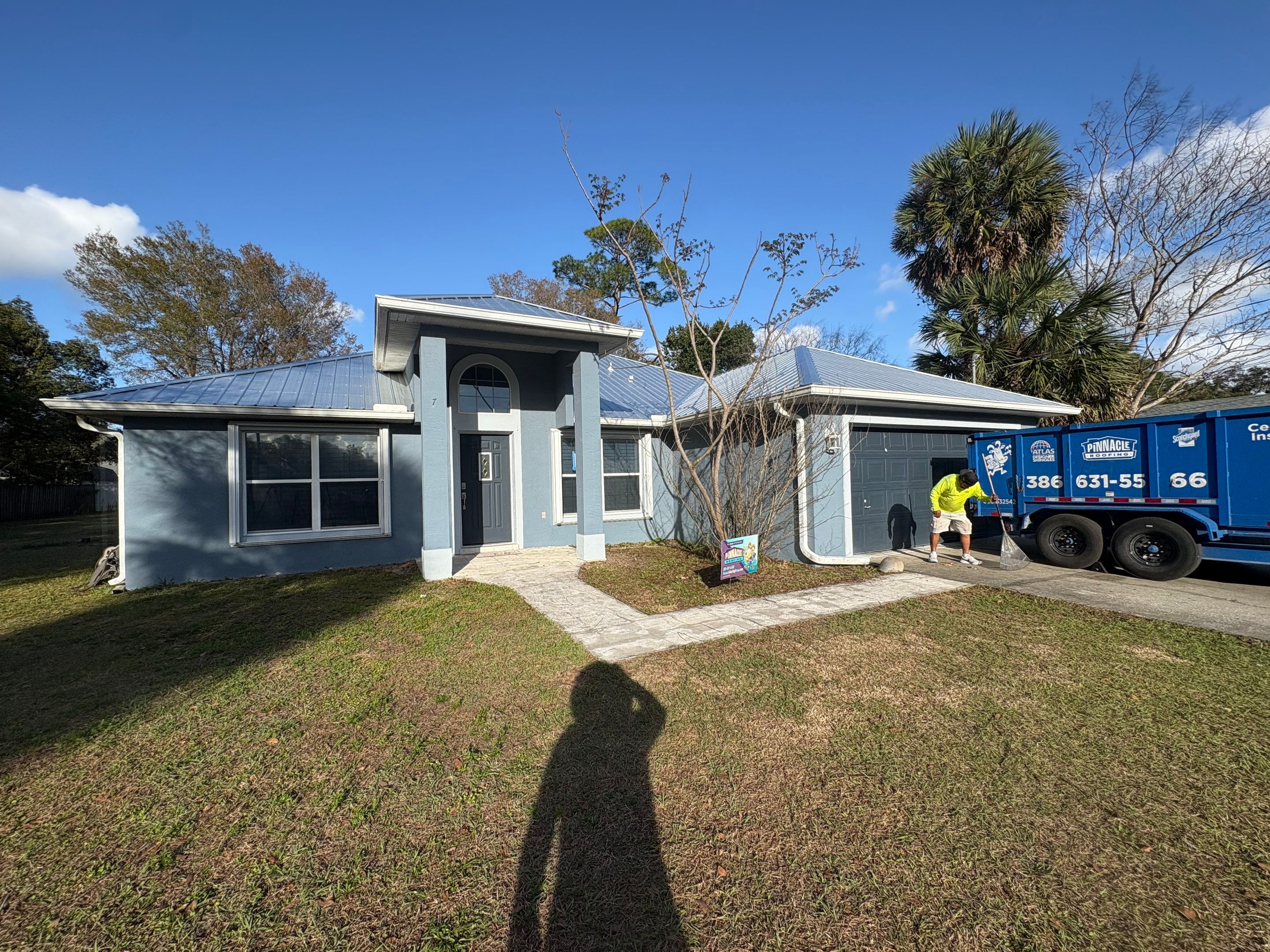 Metal Roof Replacement Deland FL by Pinnacle Roofing Group