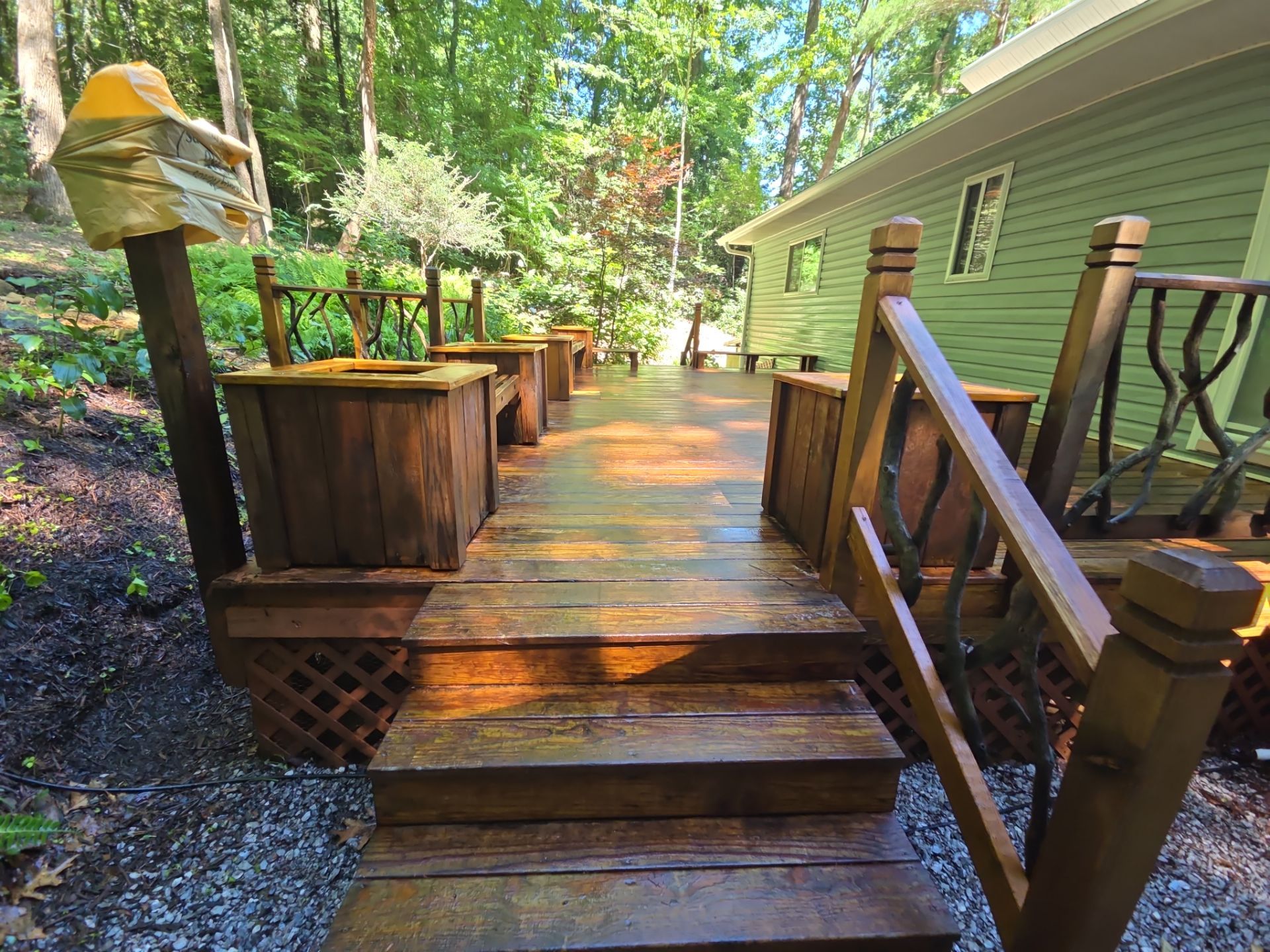 Deck using Wood Sealant by DuraSeal